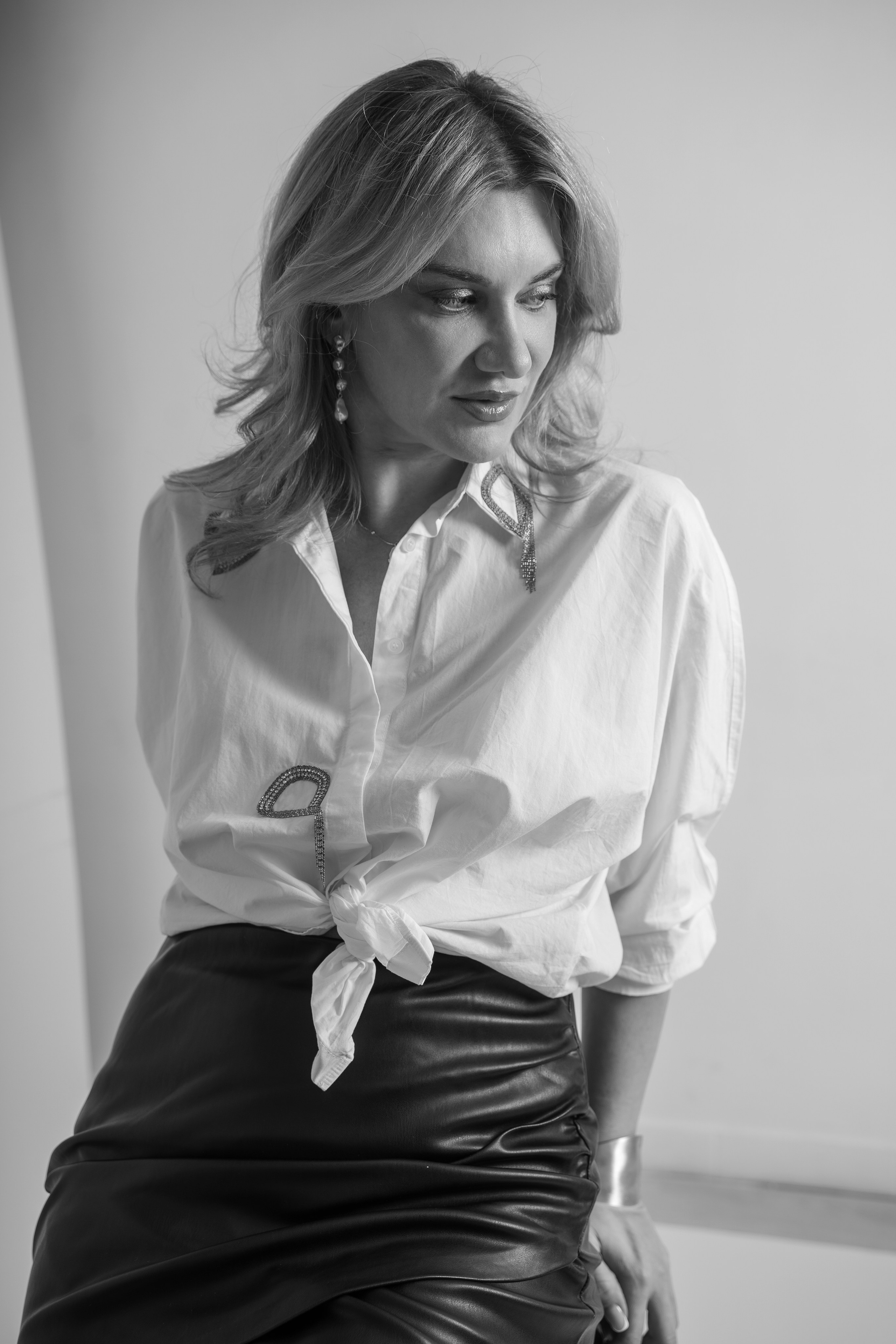 Черно-белая фотосессия