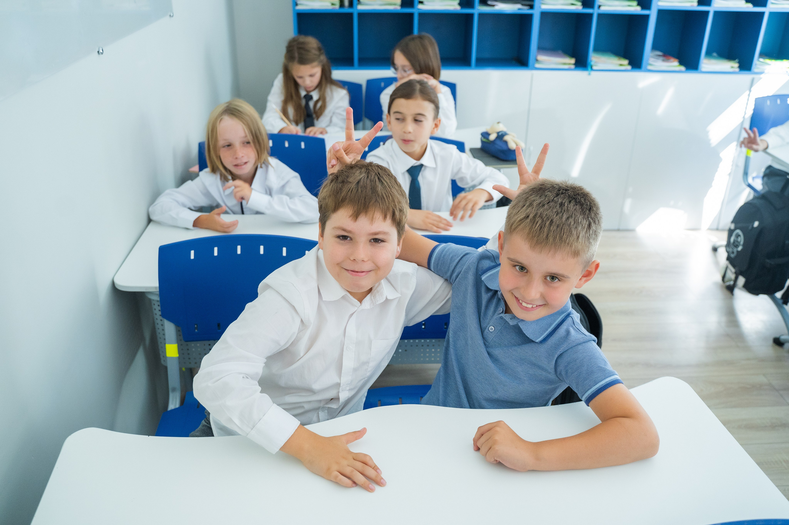 1 сентября в частной школе