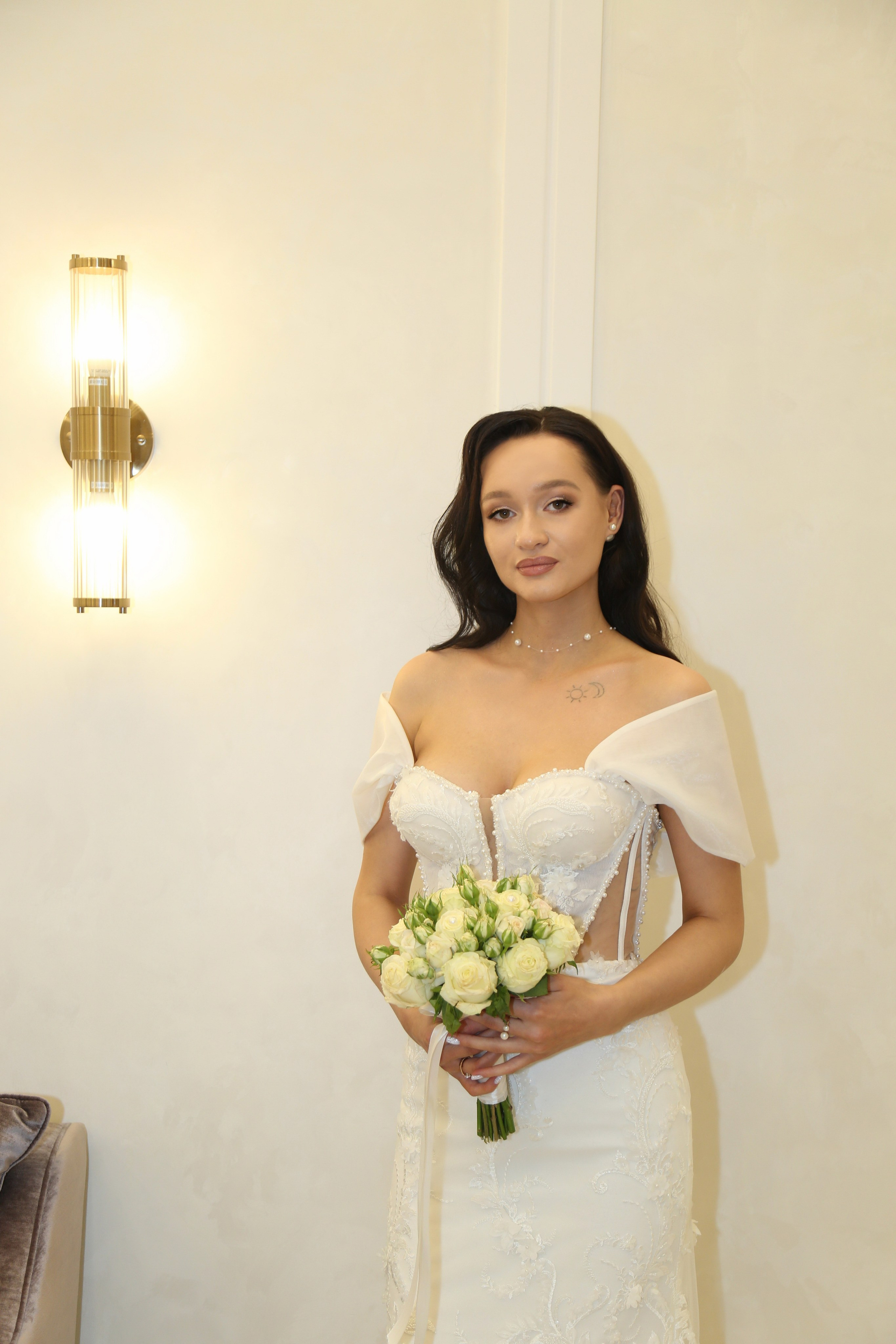 Свадебная фотосессия Андрея и Татьяны. Фотосессия в студии в Москве от профессионального фотографа услуги по доступным ценам