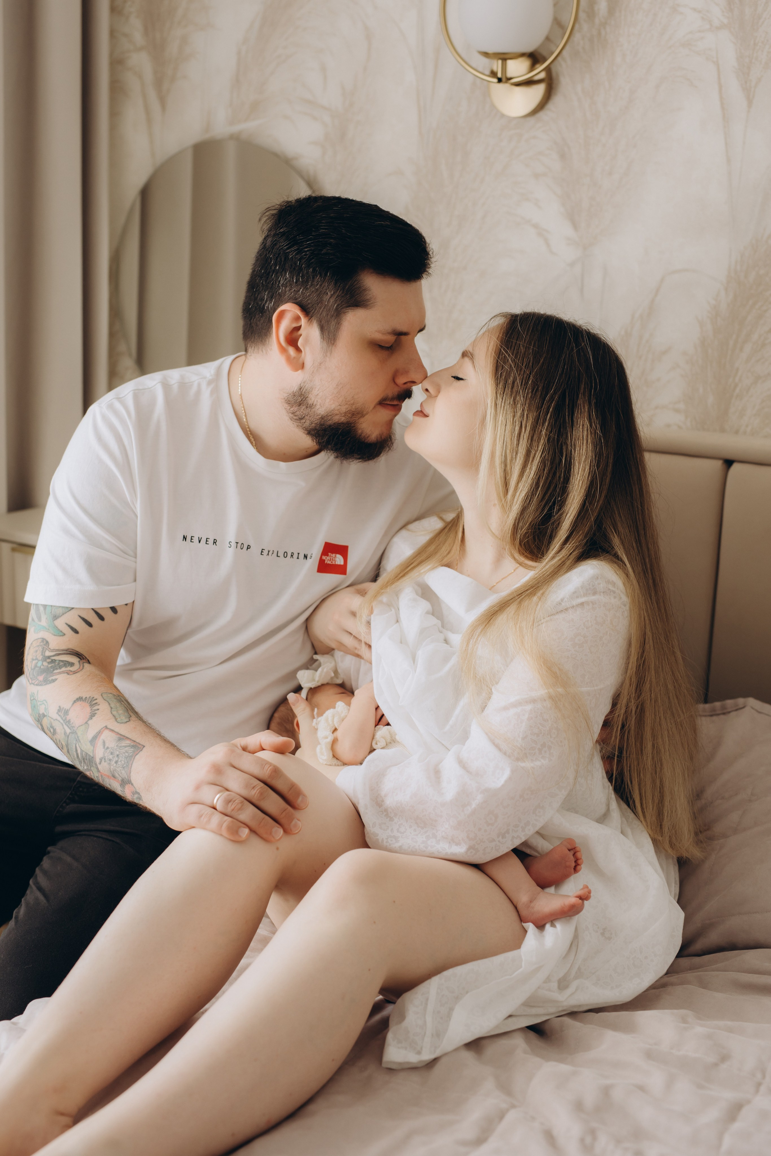 Василиса 23 дня. Фотограф новорождённых Newborn Москва