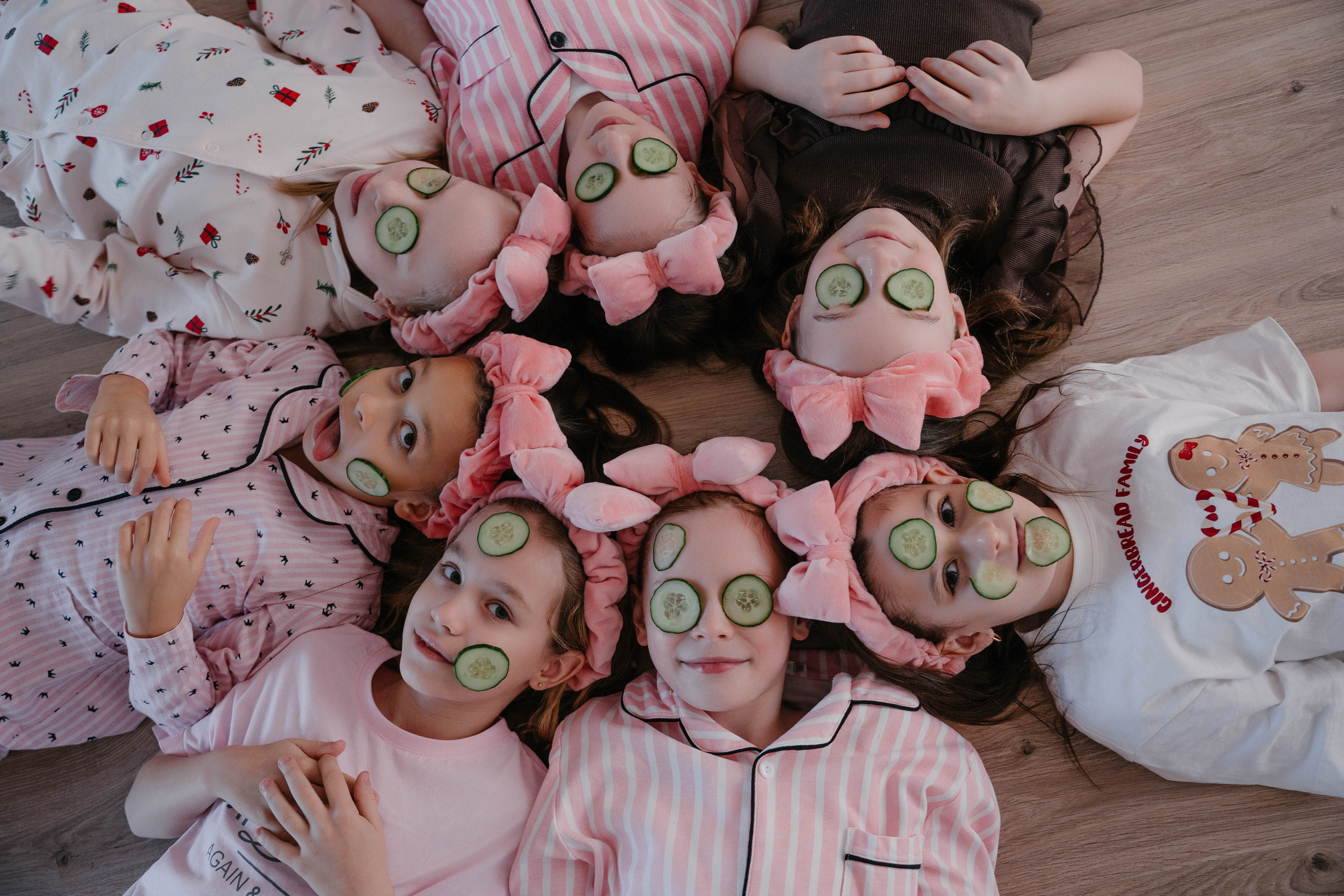 Пижамная вечеринка Варе 9 лет. Свадебный и семейный фотограф в Воронеже Анастасия Бойко