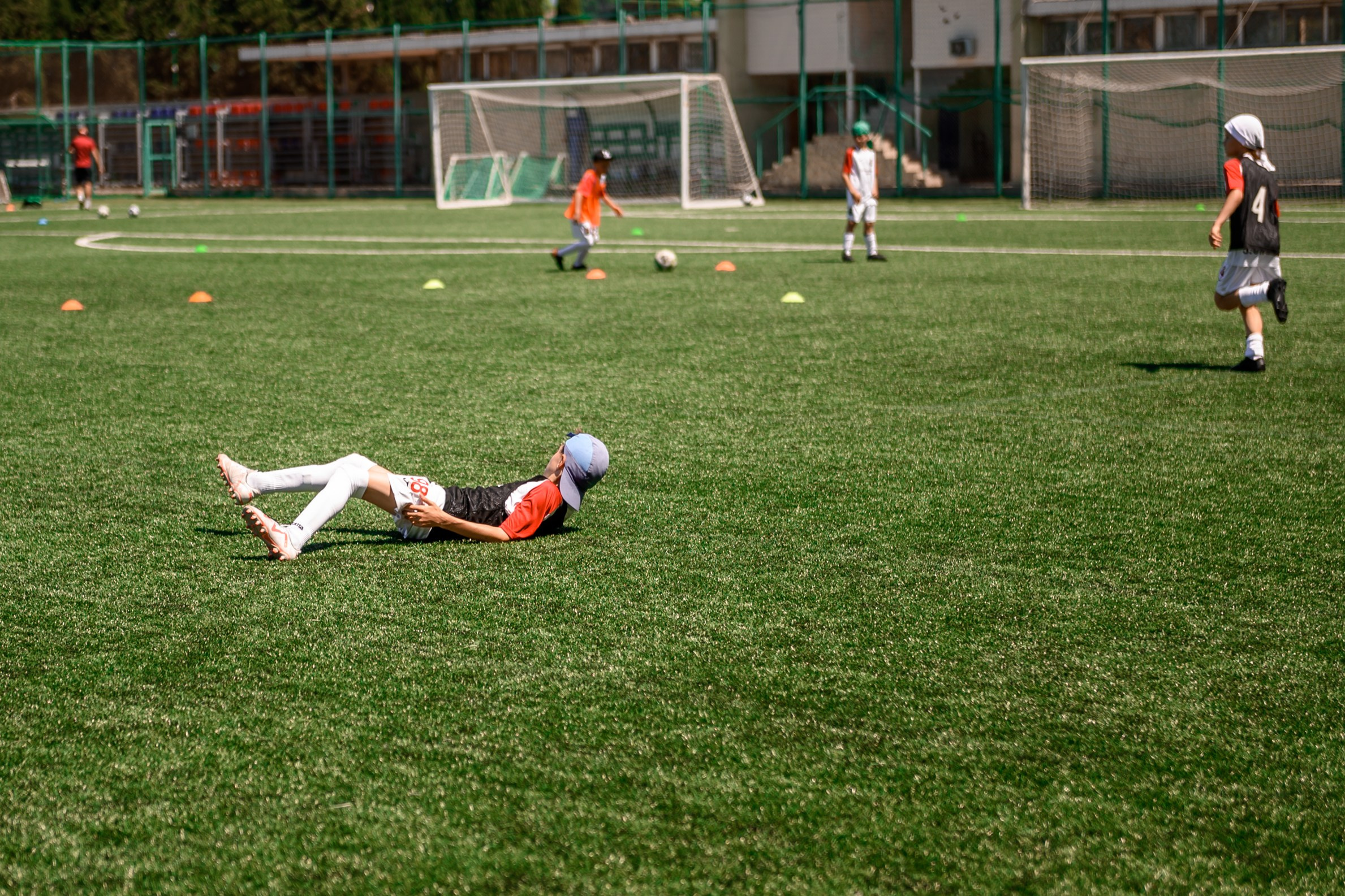Детский лагерь футбольной школы Спартак. Свадебный и семейный фотограф София Невская