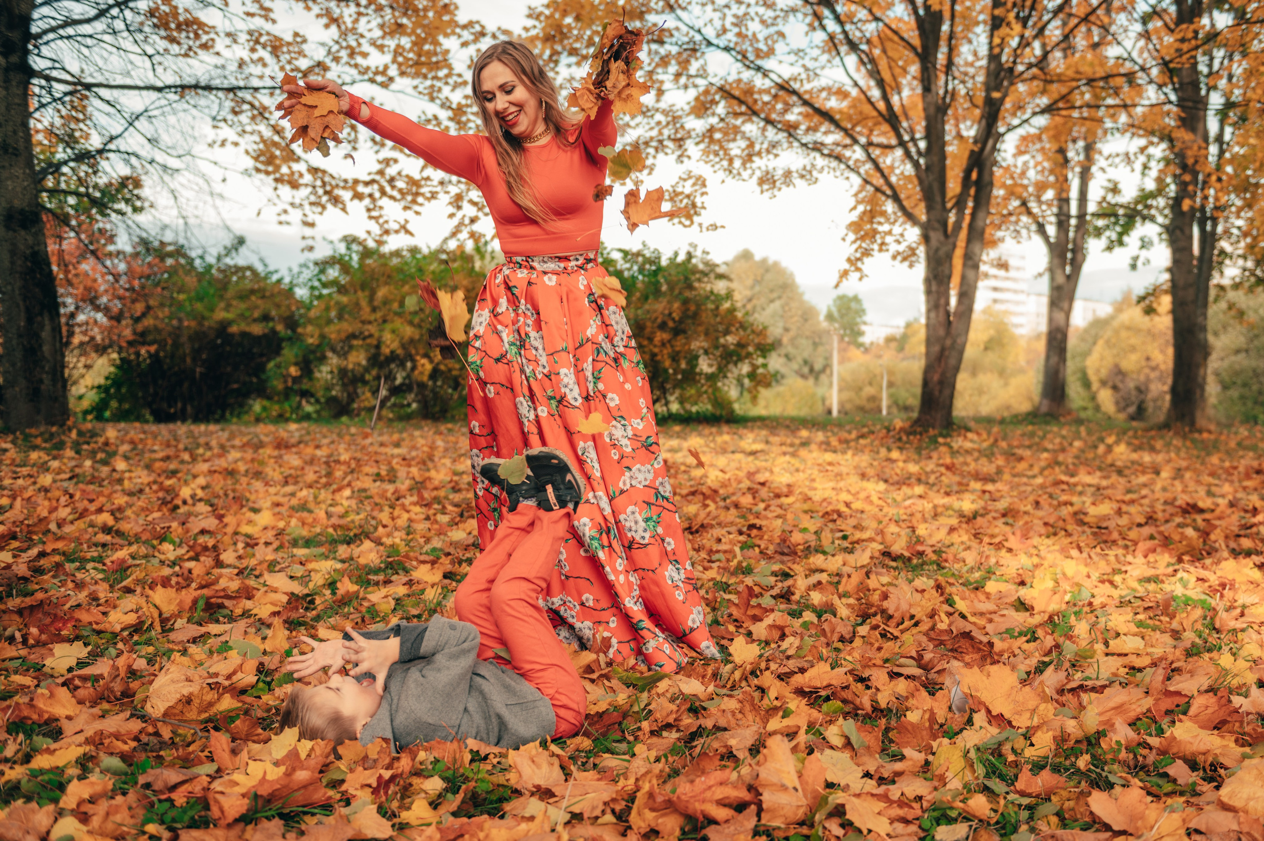 Яркая осень. Свадебный и семейный фотограф София Невская