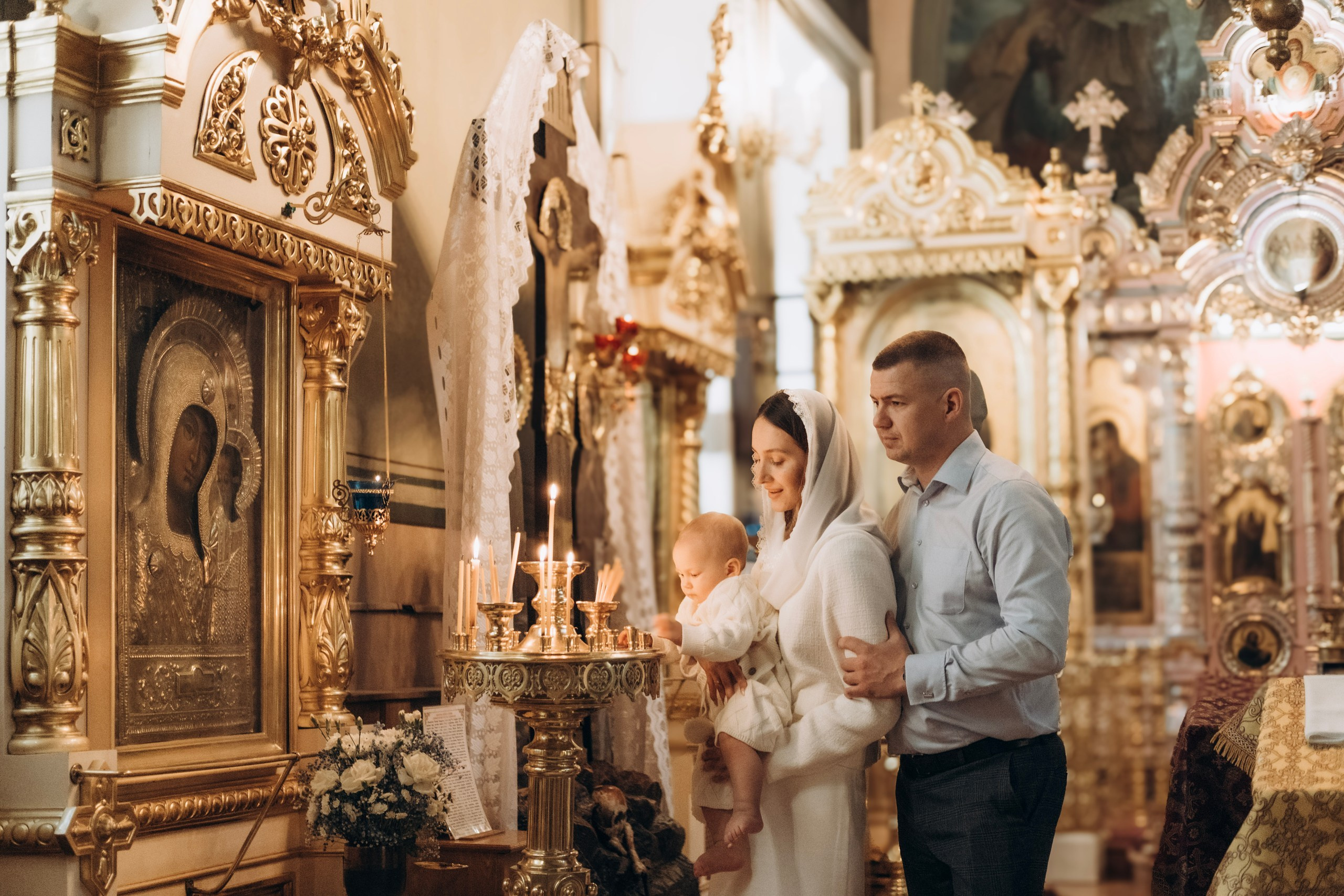 Крещение Есении. Главная