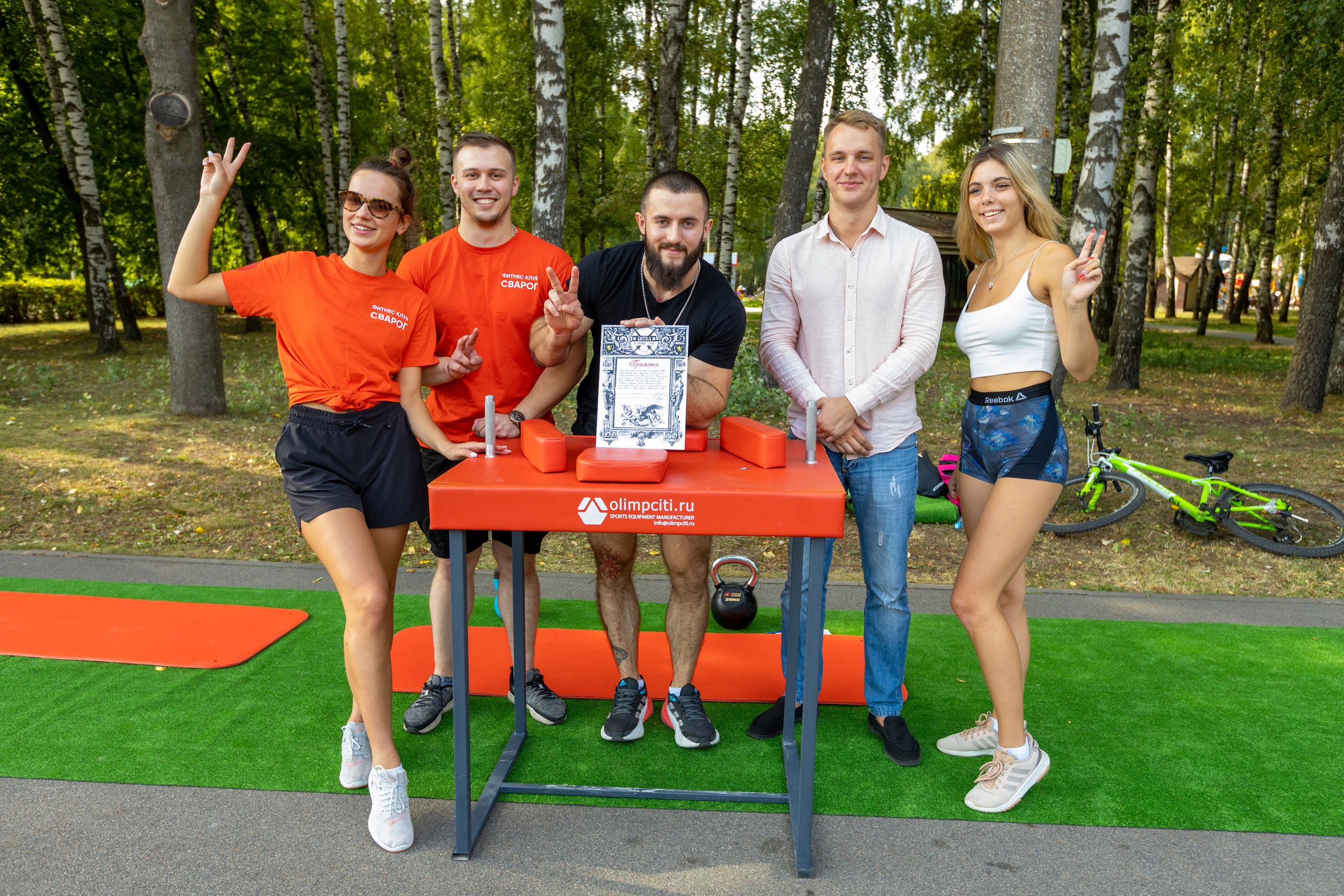 Фитнес центр «Сварог» на фестивале «Битва за сердце Тулы». Фотограф в Туле Крупский АнДРей. Фотостудия «КАДР71» в Туле