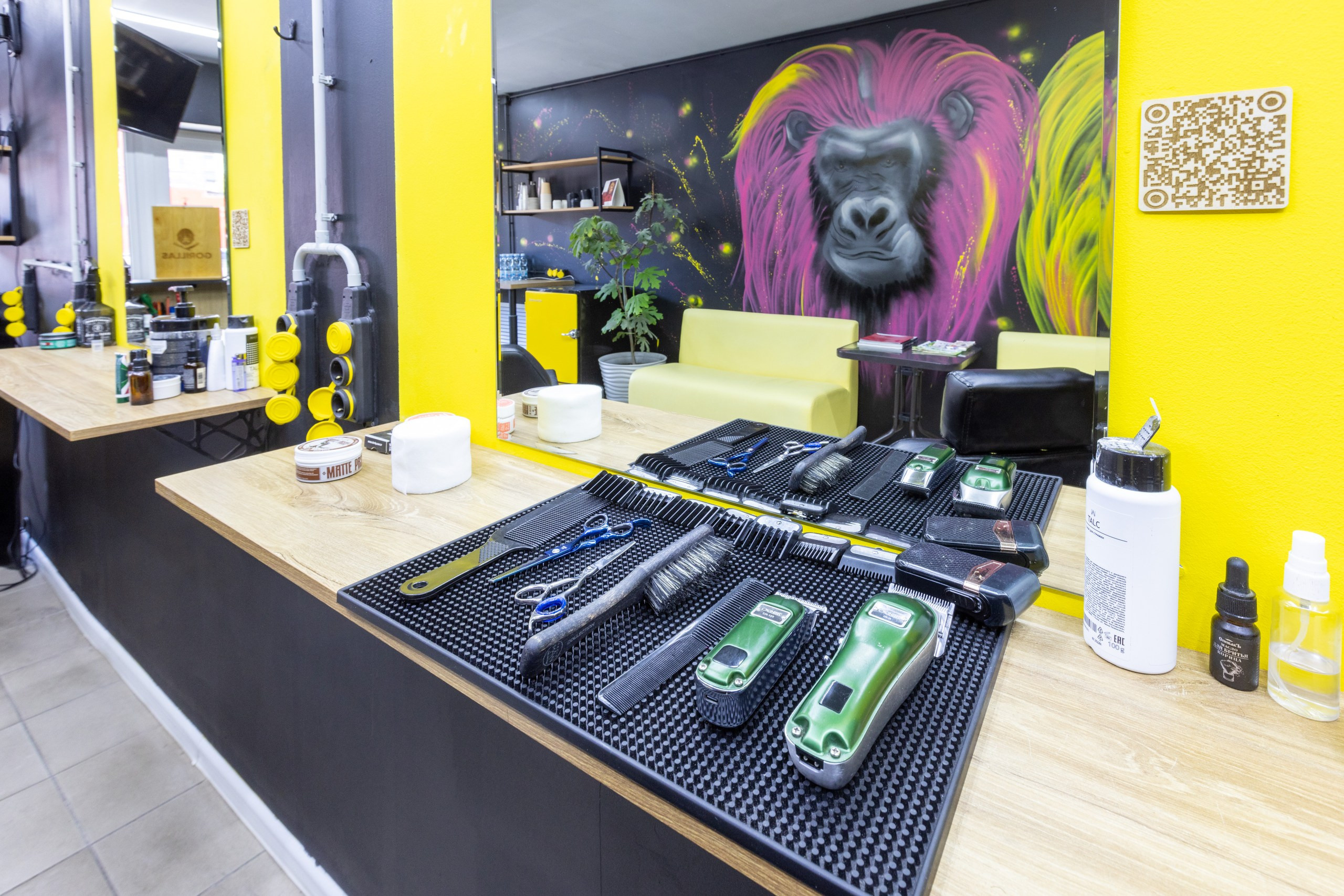 Салон мужских стрижек «Gorillas». Фотограф в Туле Крупский АнДРей. Фотостудия «КАДР71» в Туле