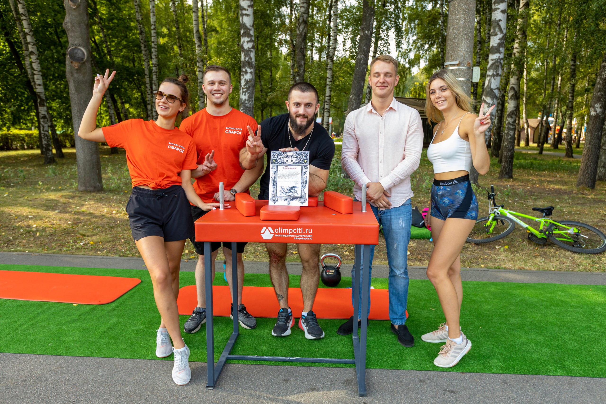 Фитнес центр «Сварог» на фестивале «Битва за сердце Тулы». Фотограф в Туле Крупский АнДРей. Фотостудия «КАДР71» в Туле