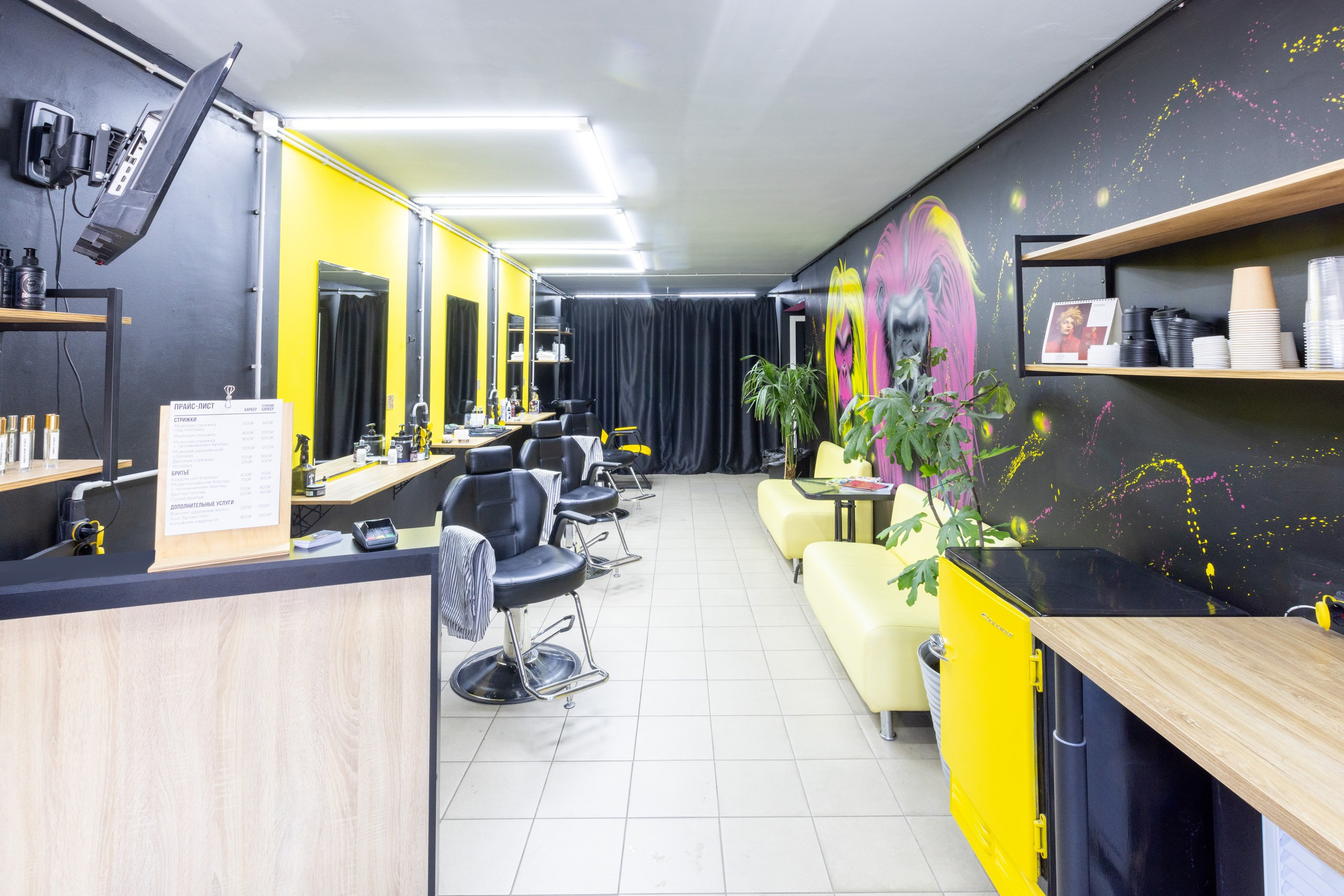 Салон мужских стрижек «Gorillas». Фотограф в Туле Крупский АнДРей. Фотостудия «КАДР71» в Туле