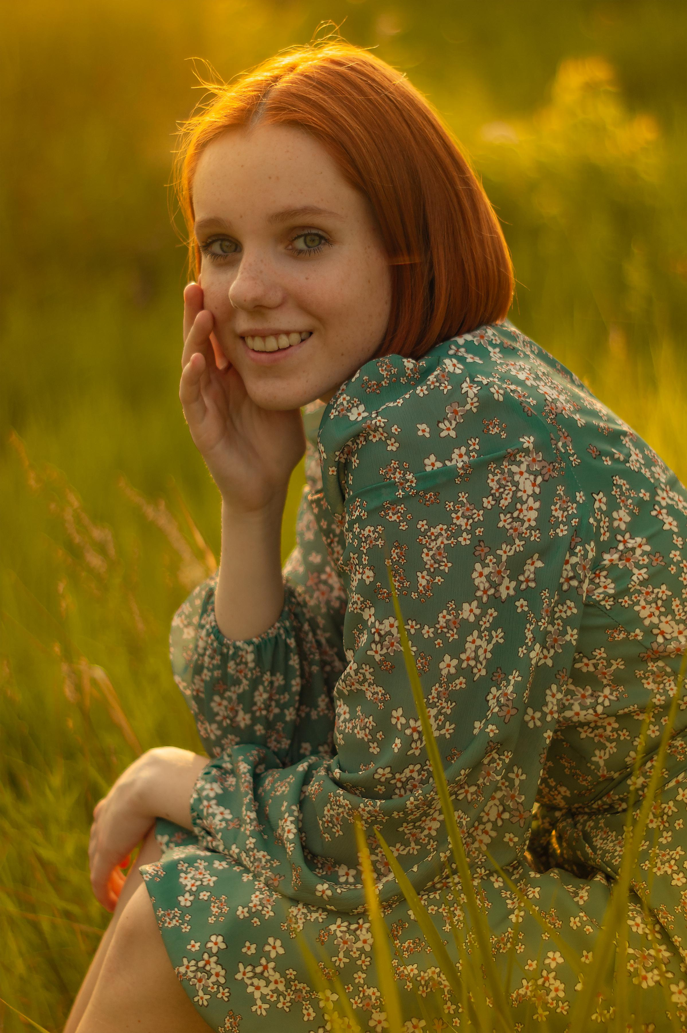 Арина на природе. Портретный и репортажный фотограф в Тольятти | Елена Сафронова