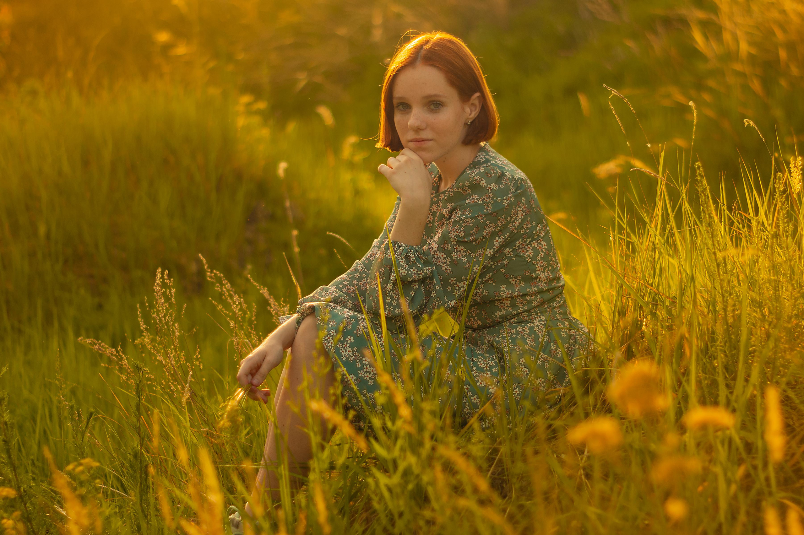 Арина на природе. Портретный и репортажный фотограф в Тольятти | Елена Сафронова