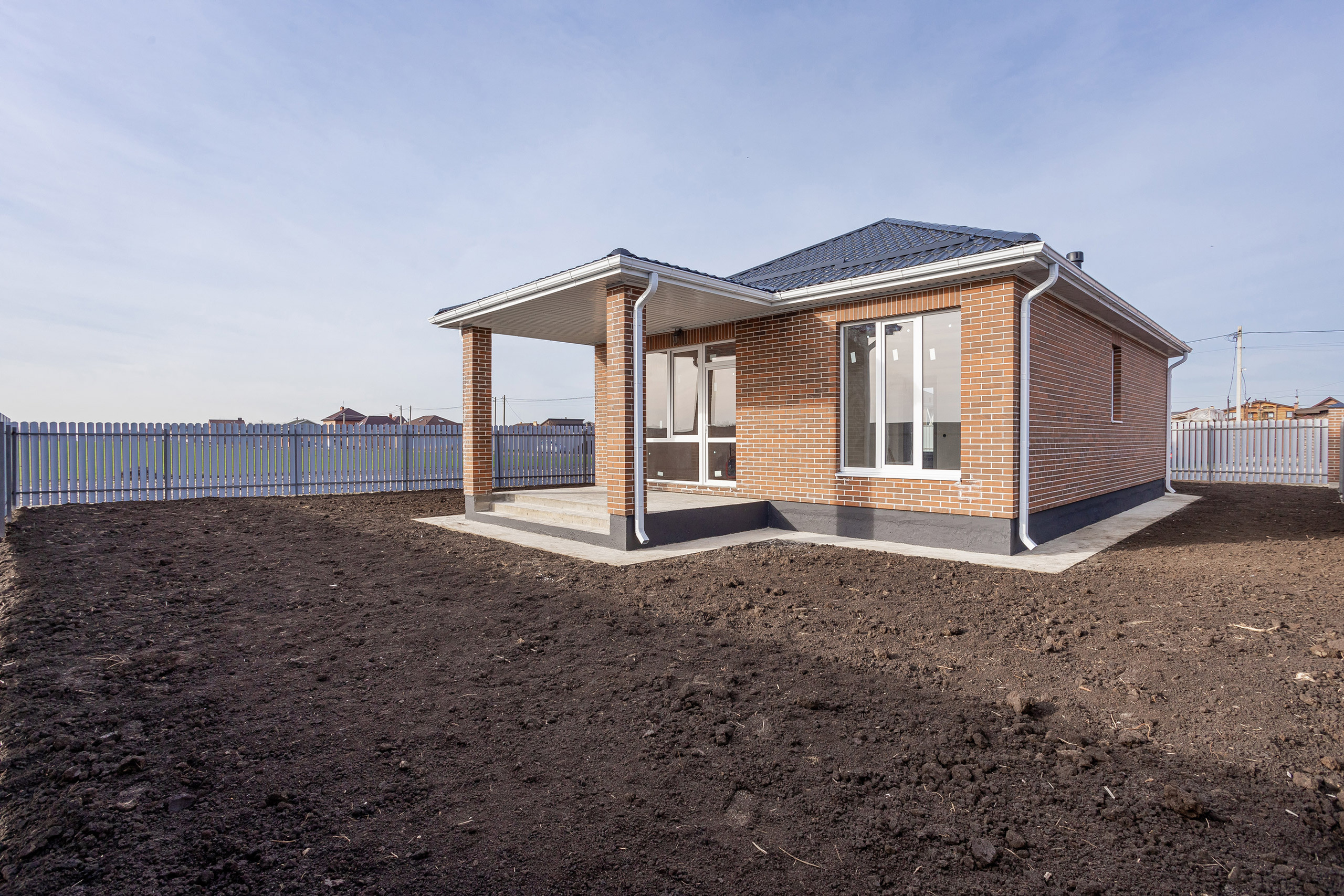 Фотосъемка домов для продажи для застройщика зимой. Интерьерный фотограф Краснодар: профессионально по доступным ценам