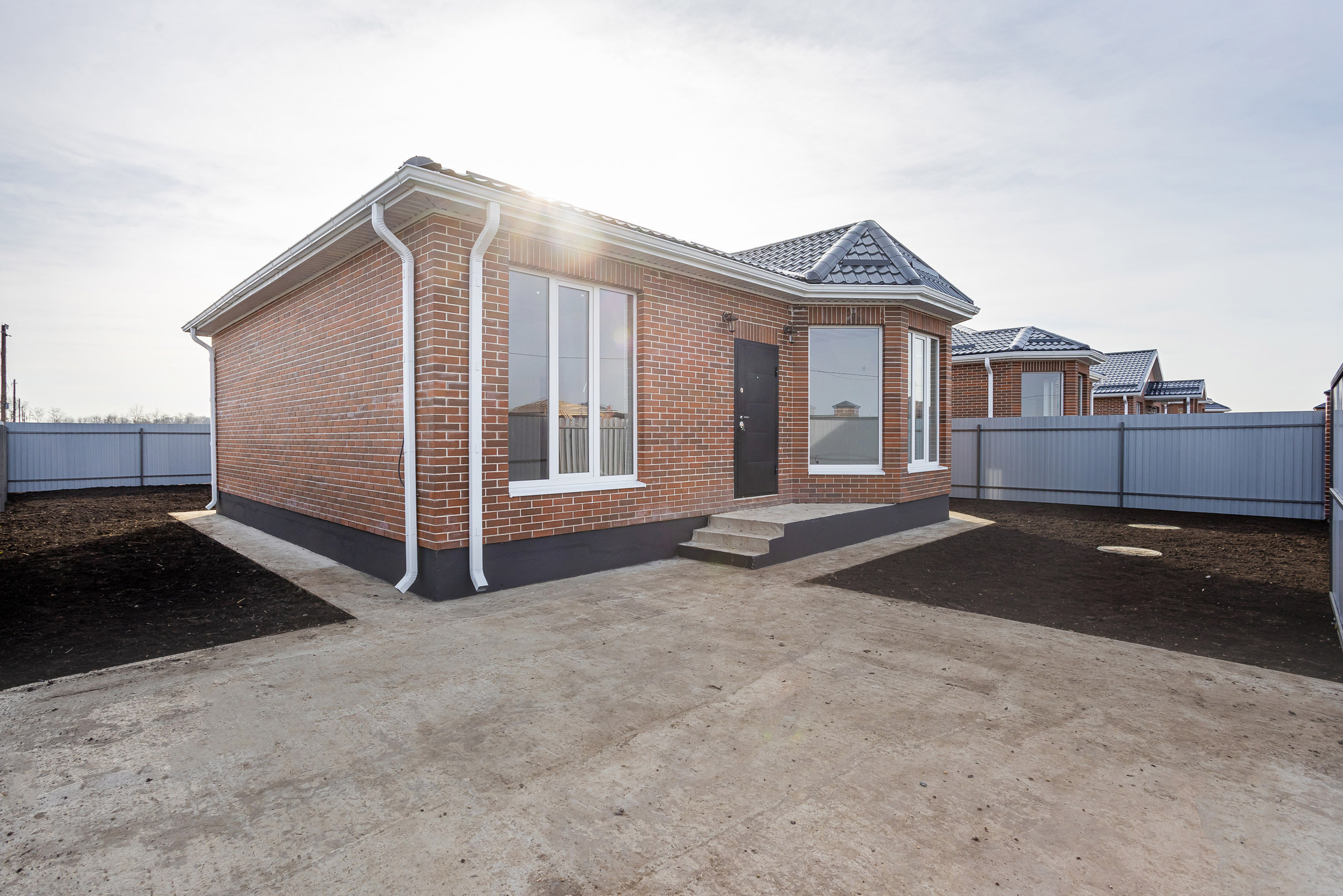 Фотосъемка домов для продажи для застройщика зимой. Интерьерный фотограф Краснодар: профессионально по доступным ценам