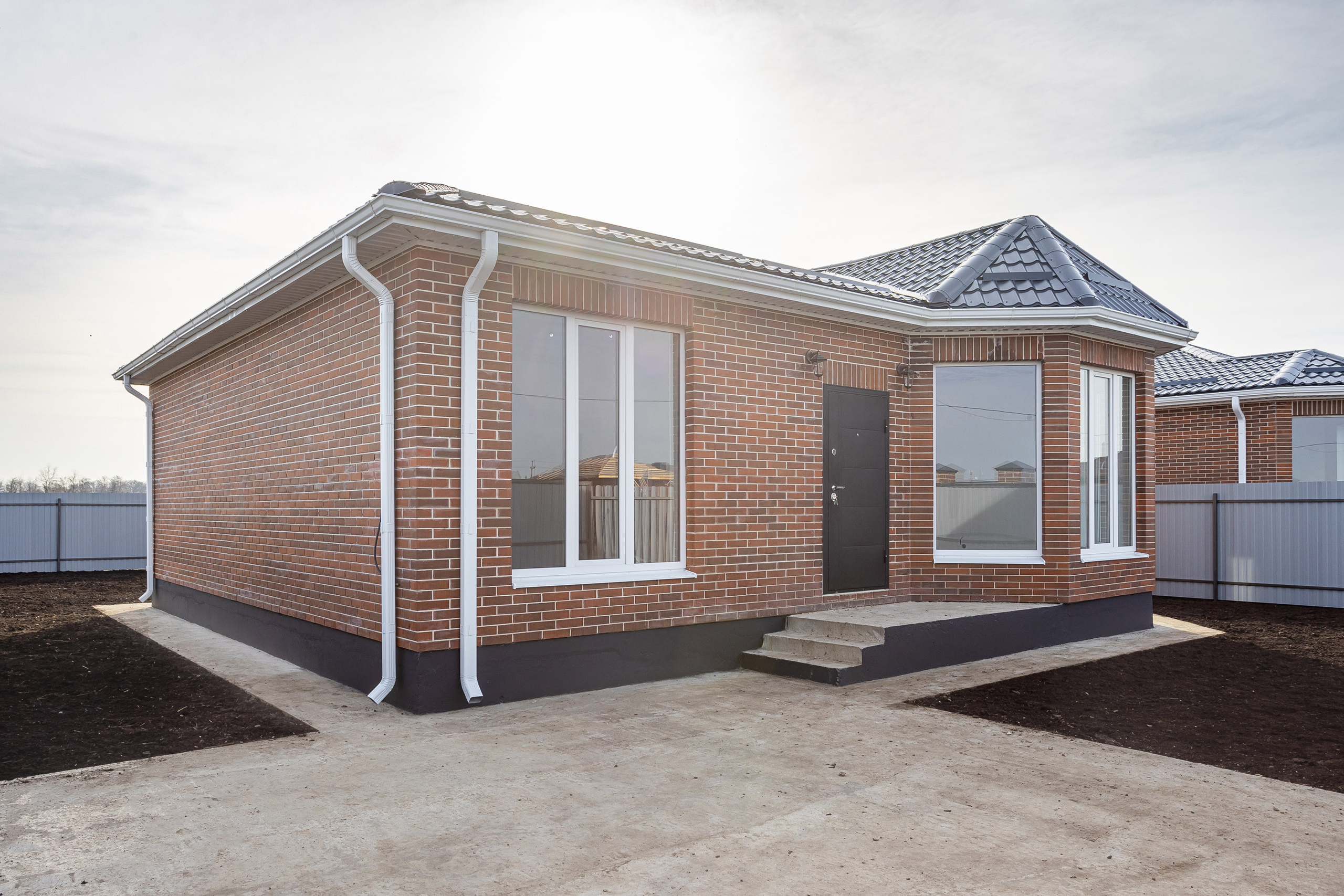 Фотосъемка домов для продажи для застройщика зимой. Интерьерный фотограф Краснодар: профессионально по доступным ценам