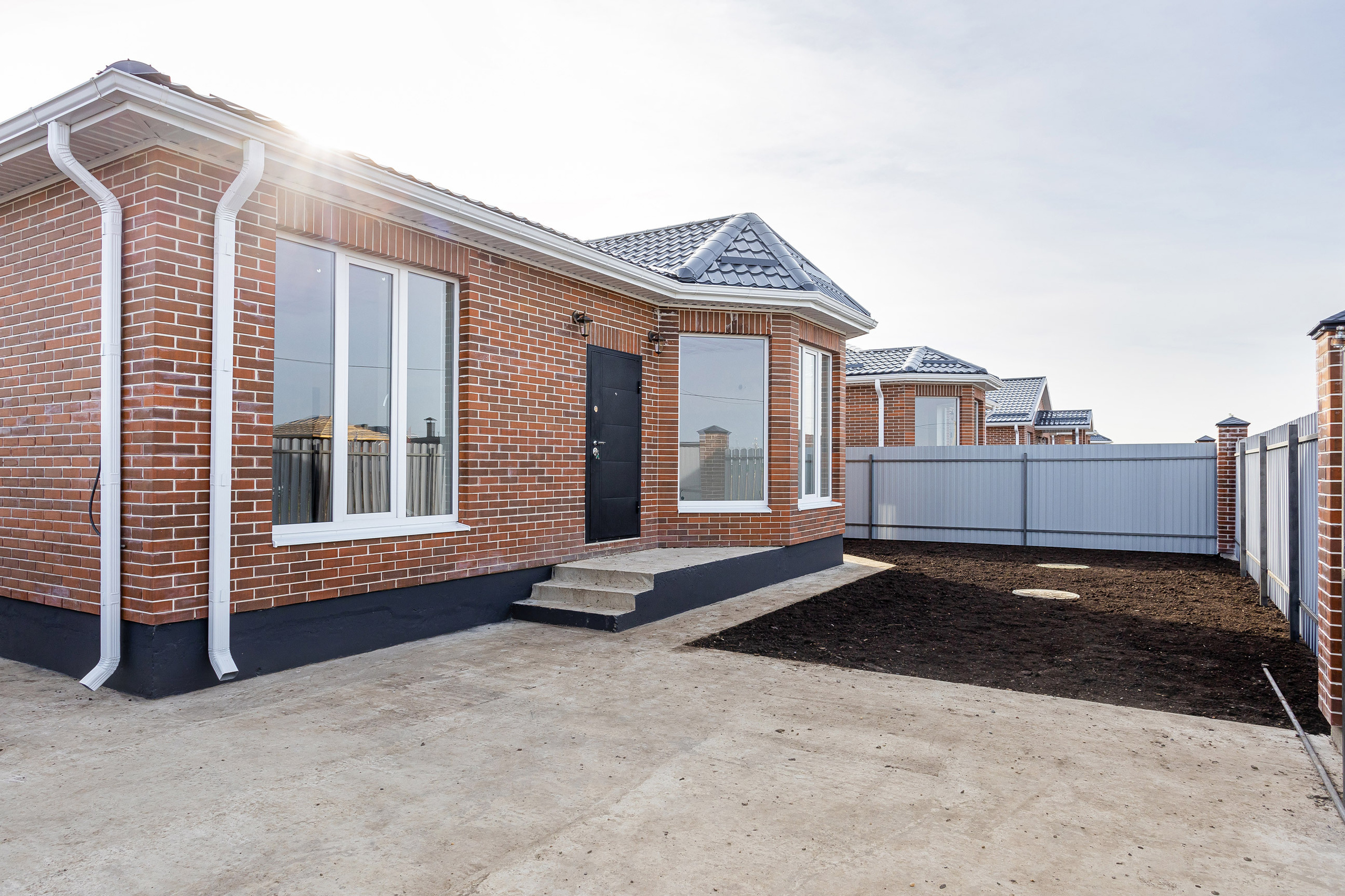 Фотосъемка домов для продажи для застройщика зимой. Интерьерный фотограф Краснодар: профессионально по доступным ценам