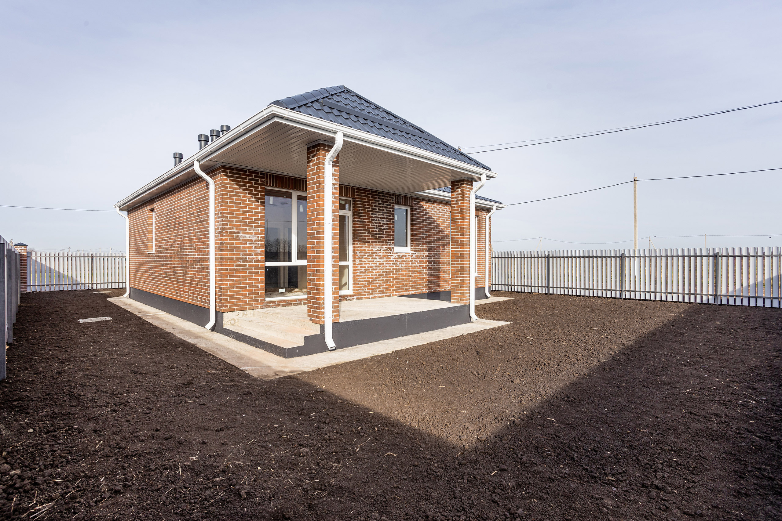 Фотосъемка домов для продажи для застройщика зимой. Интерьерный фотограф Краснодар: профессионально по доступным ценам