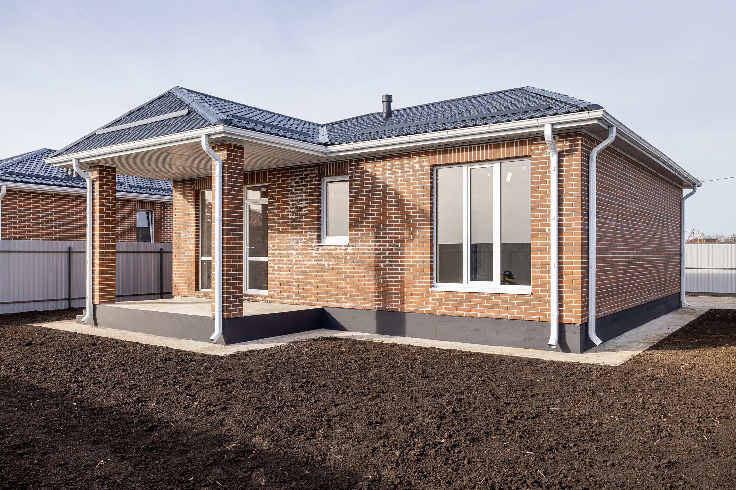 Фотосъемка домов для продажи для застройщика зимой. Интерьерный фотограф Краснодар: профессионально по доступным ценам