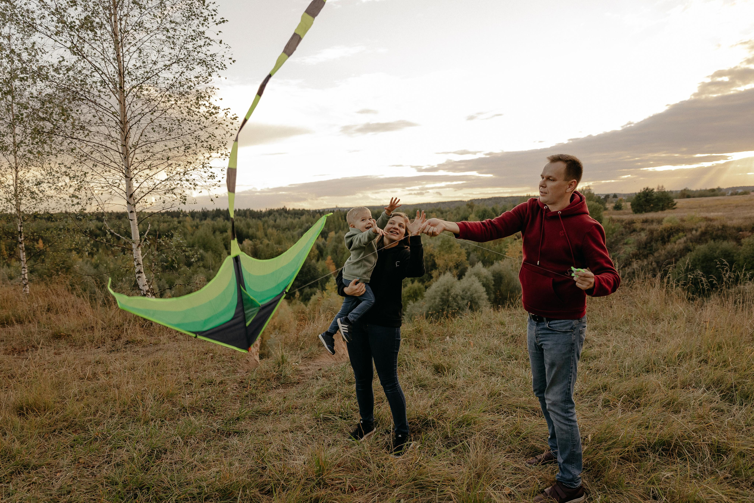 В погоне за ветром. Свадебный и семейный фотограф в Москве