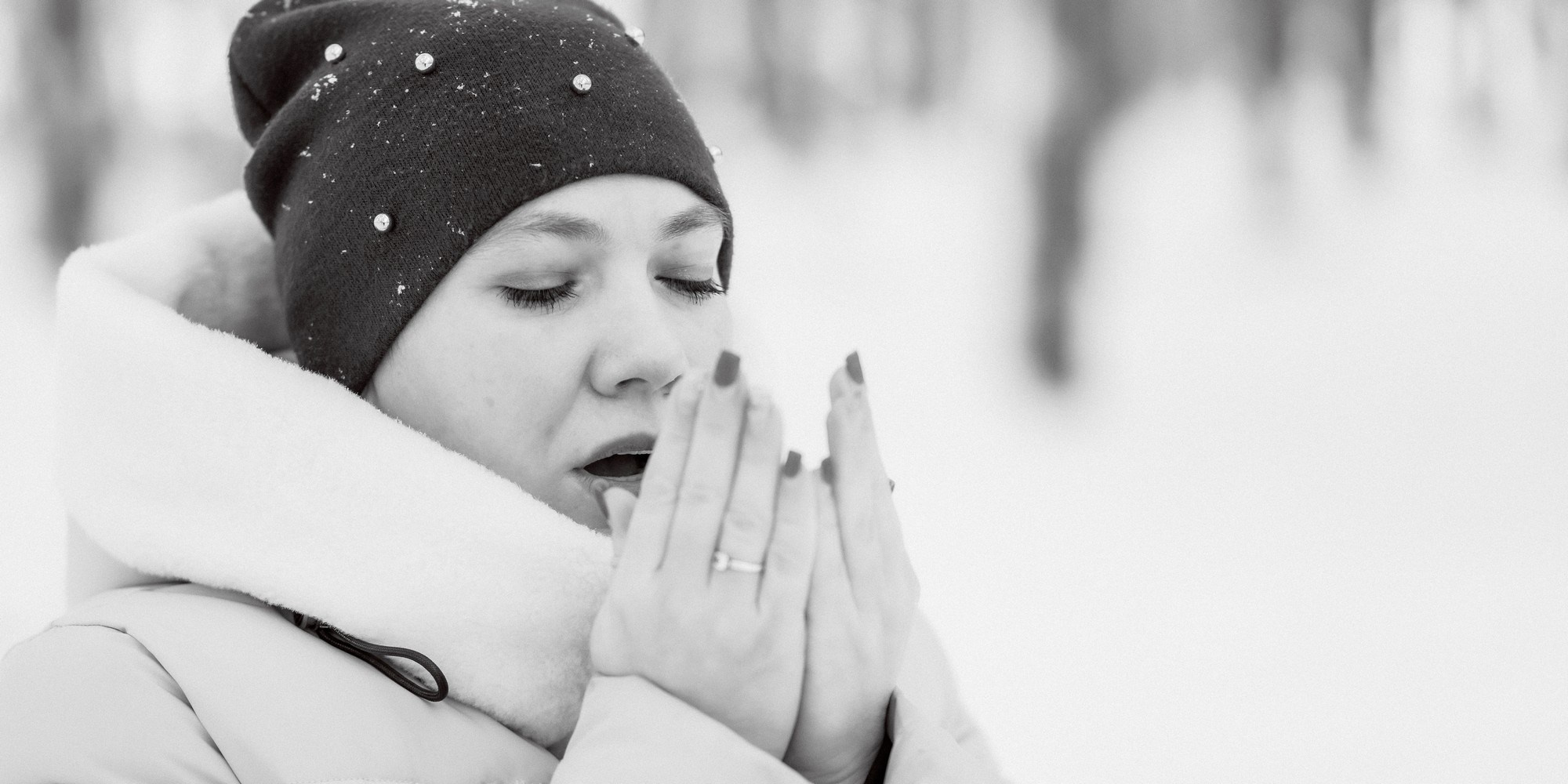 В зимнем парке с Юлией. Свадебный и семейный фотограф в г. Волхов Алексей Кочерыжкин