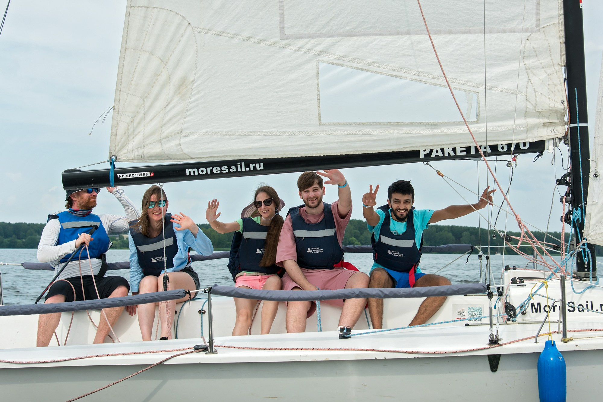 Парусная регата. Anzhina1.wfolio.pro