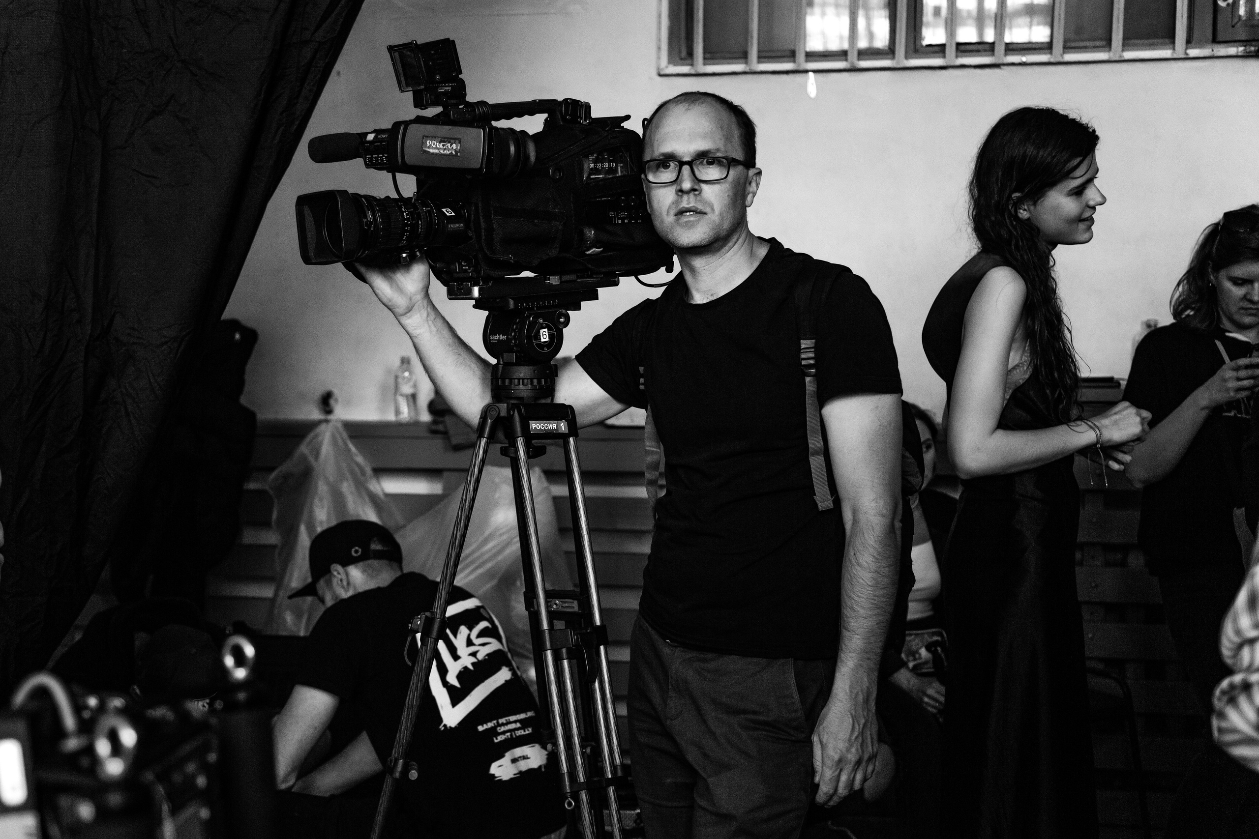 МАРИЯ МАЦЕЛЬ НА СЪЁМКАХ ФИЛЬМА «ЛЕТОМ АСФАЛЬТ ТЁПЛЫЙ». MARIA SOKOLOVA