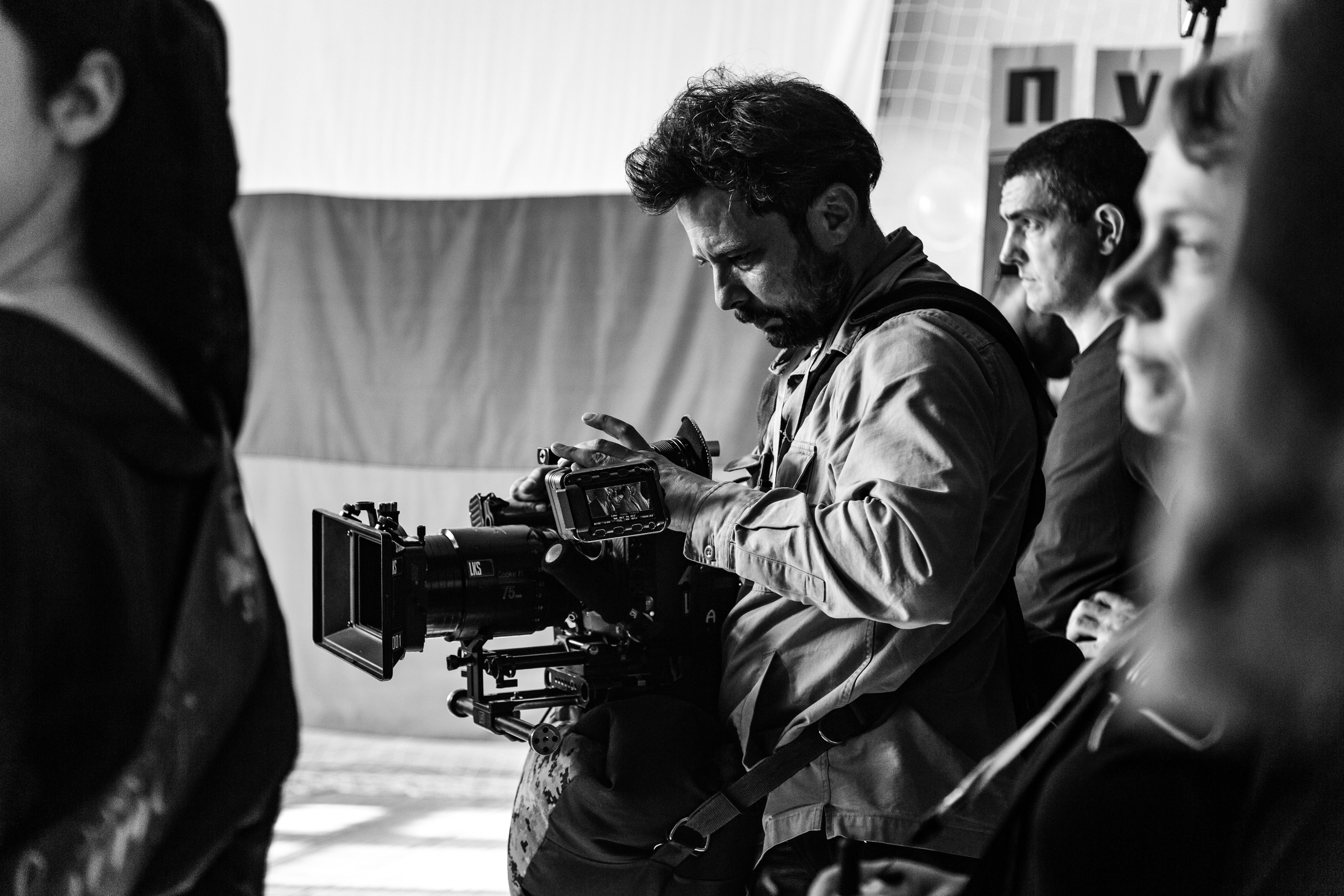 МАРИЯ МАЦЕЛЬ НА СЪЁМКАХ ФИЛЬМА «ЛЕТОМ АСФАЛЬТ ТЁПЛЫЙ». MARIA SOKOLOVA