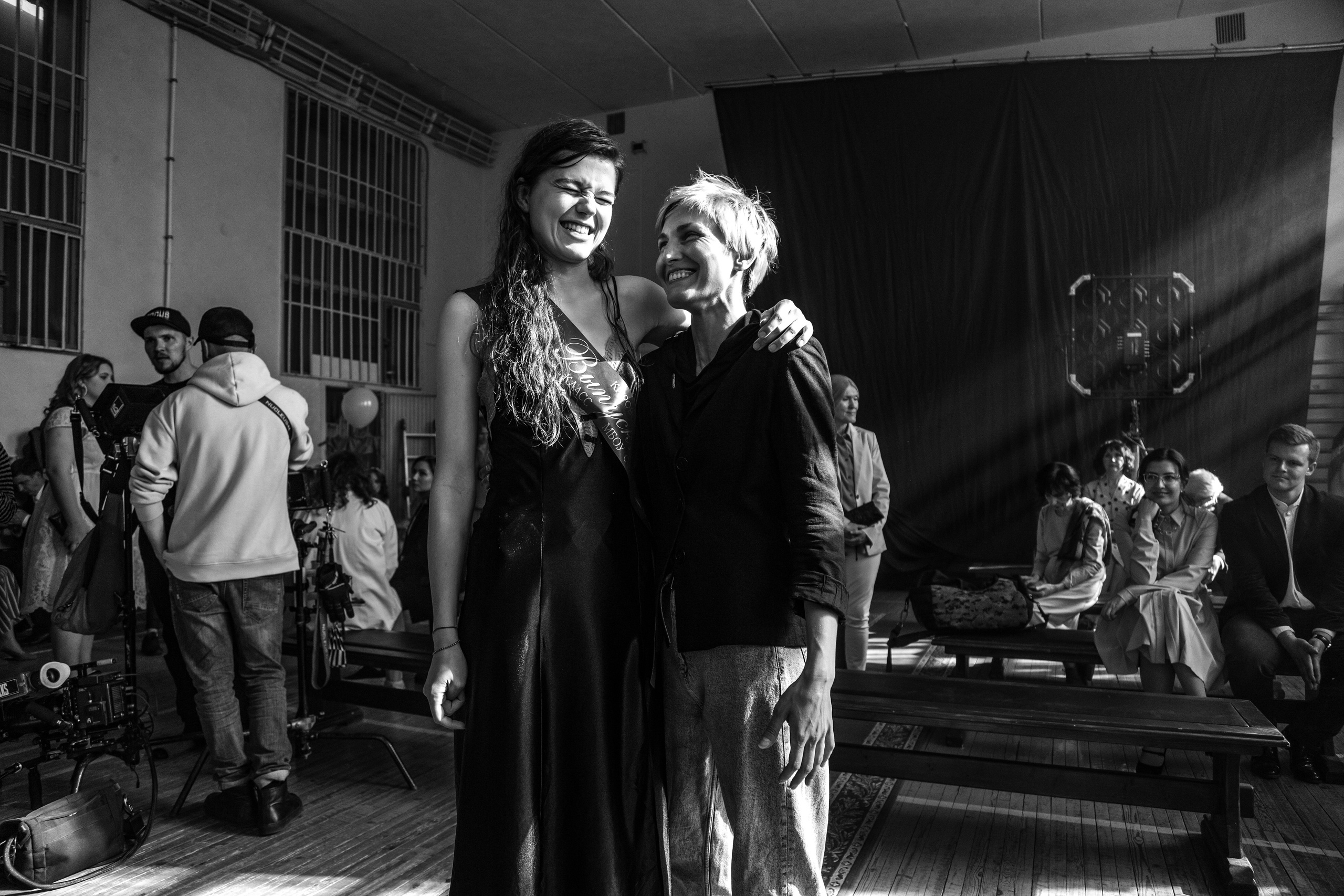 МАРИЯ МАЦЕЛЬ НА СЪЁМКАХ ФИЛЬМА «ЛЕТОМ АСФАЛЬТ ТЁПЛЫЙ». MARIA SOKOLOVA