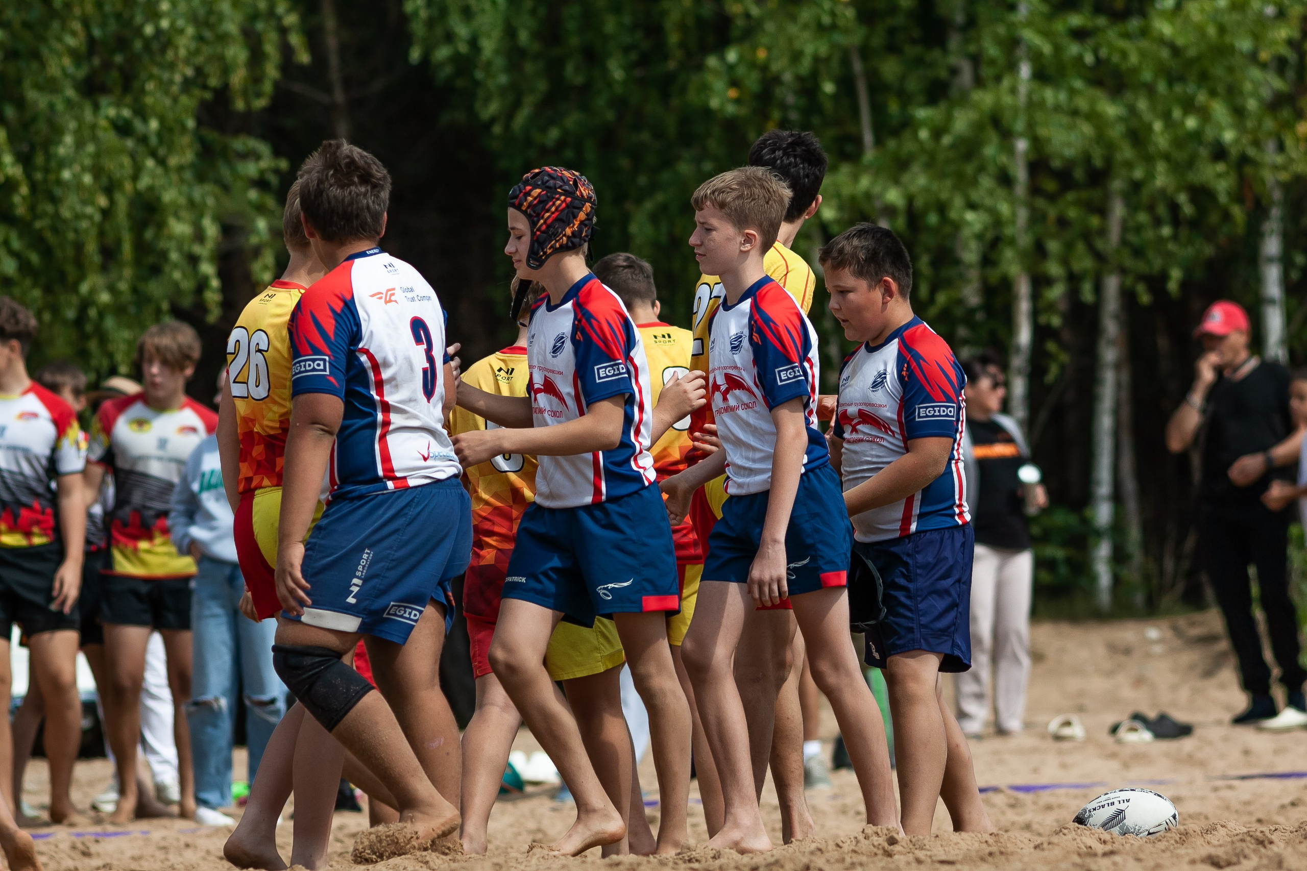 «Кубок «Молота» по пляжному Регби. Фотография