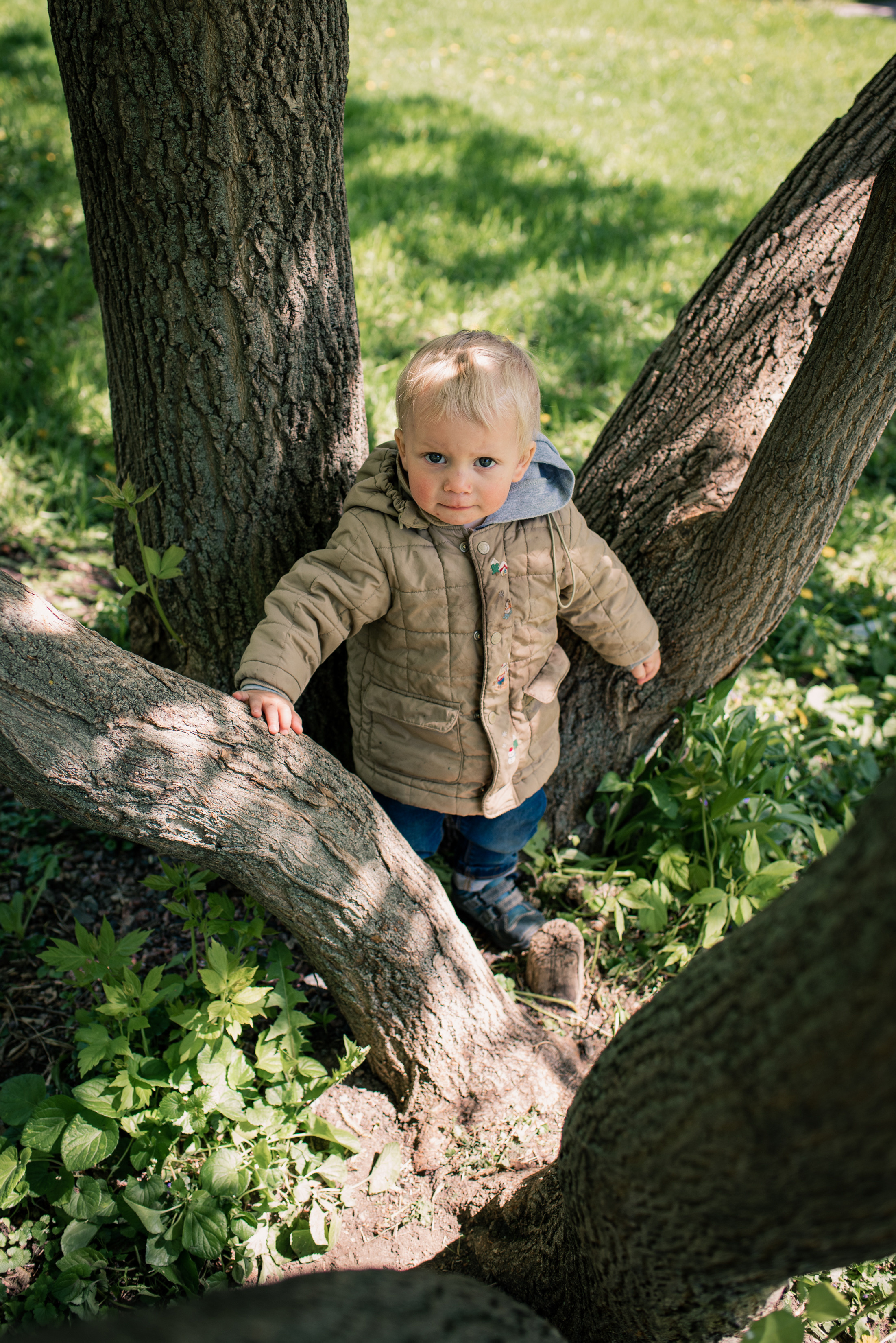 Майская прогулка с двумя сорванцами. Семейный фотограф в Москве Анна Коропова