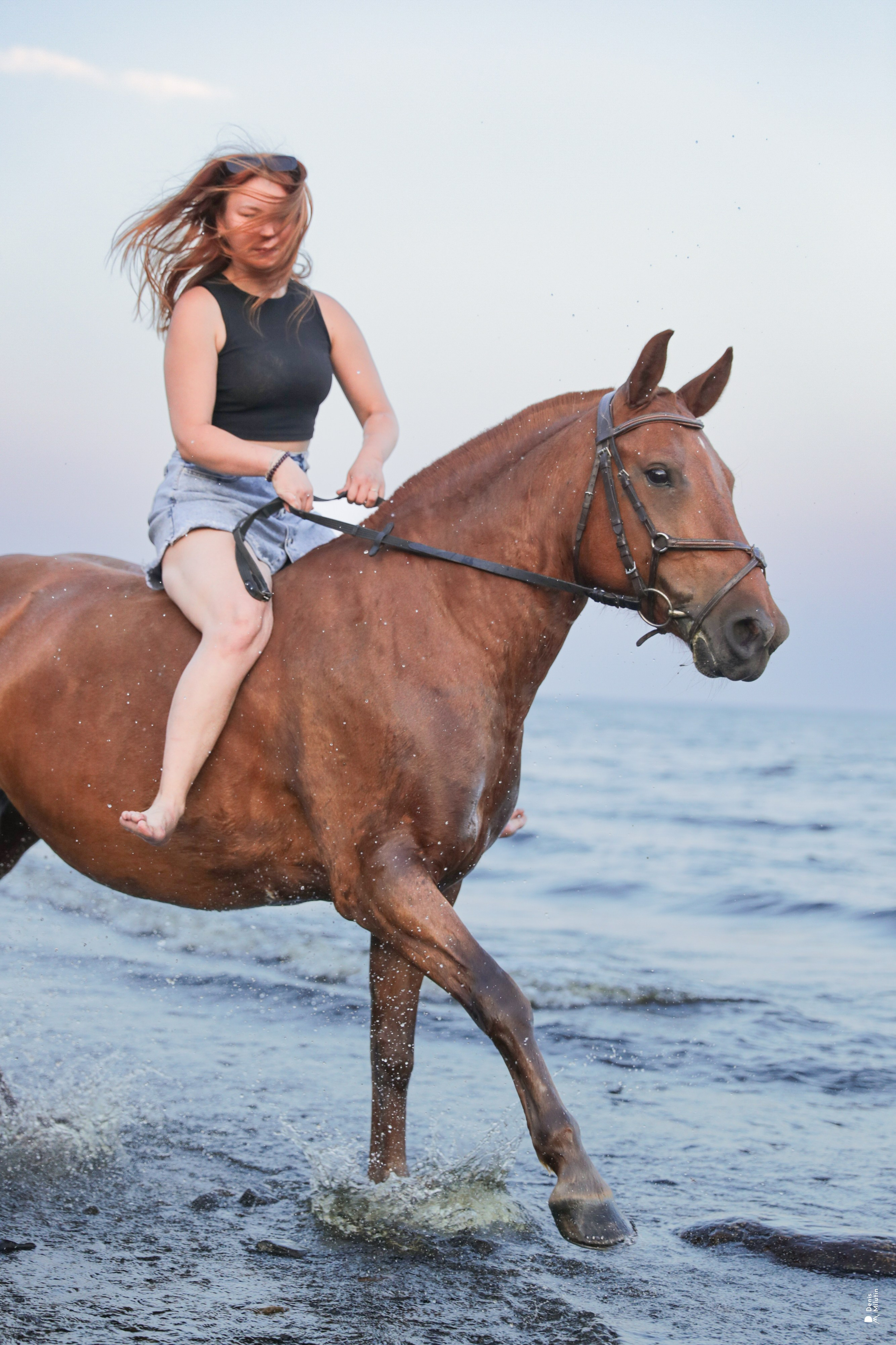 Фото с лошадьми. Портретный фотограф Денис Милютин