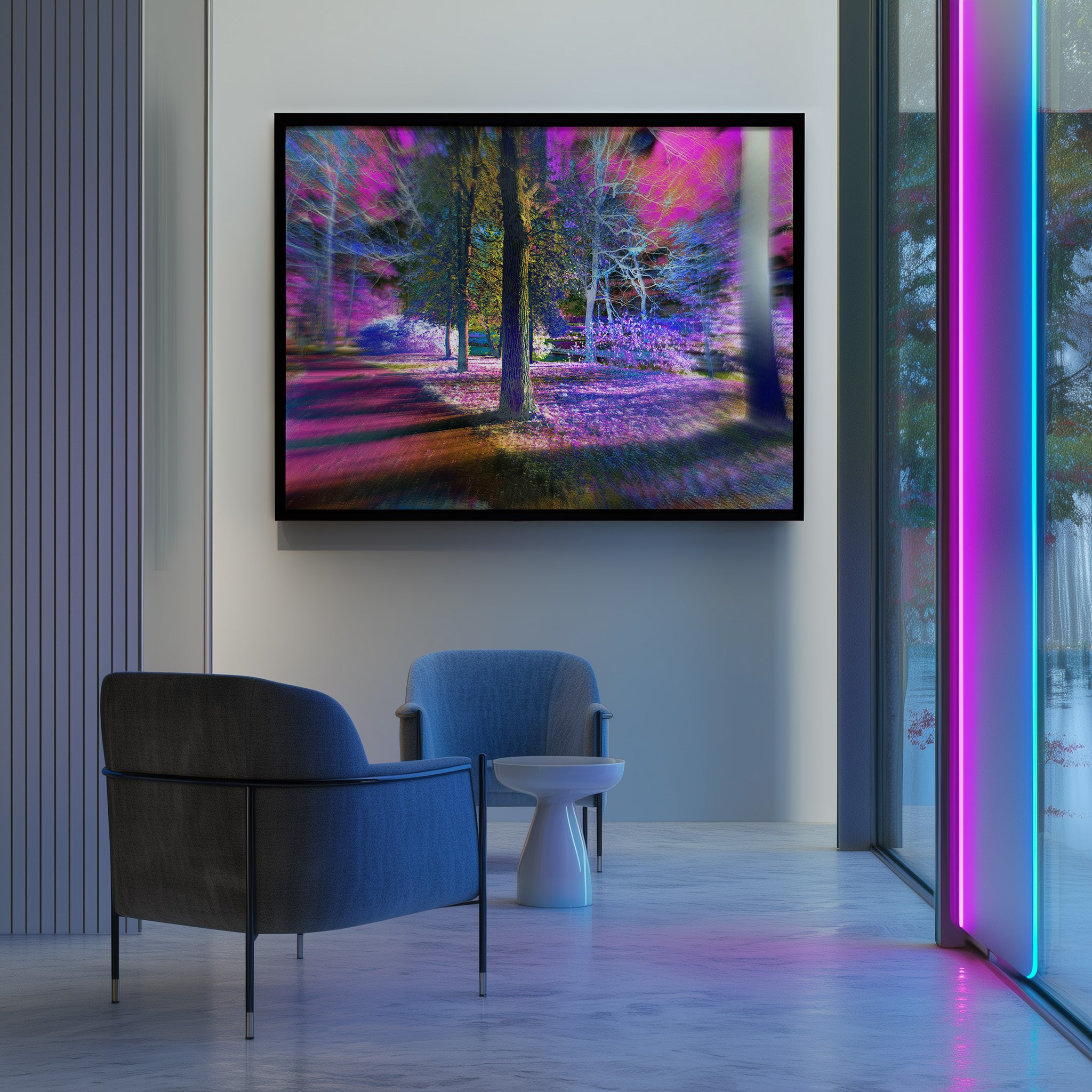 NEON LIGHT. VISUAL ARTIST