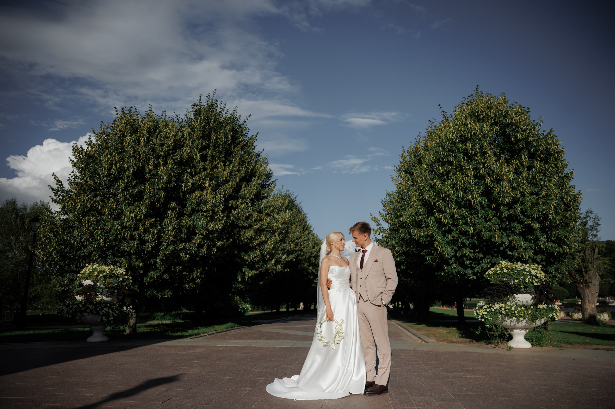 Отель «Милан», Шипиловский ЗАГС, прогулка в парке Царицыно. Свадебный и репортажный фотограф (Москва, Королев и другие)