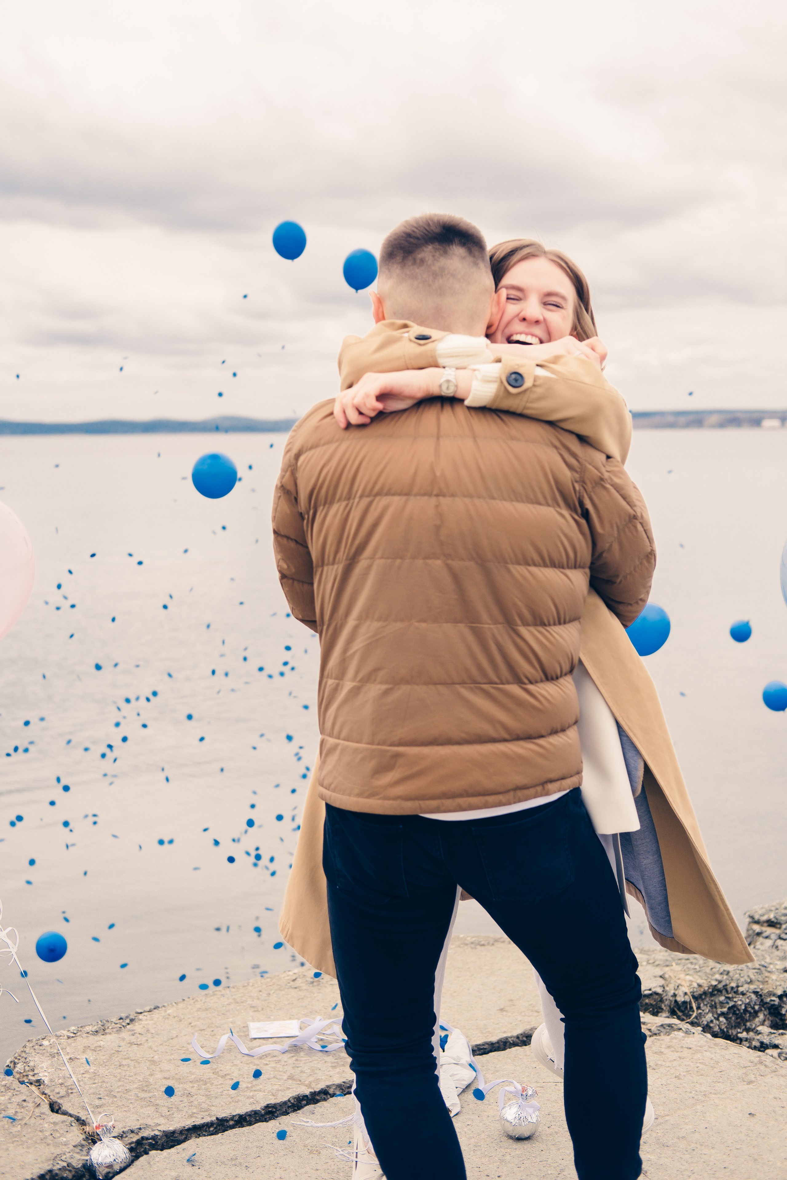 Гендер-пати на визовском пруду. Свадебный и семейный фотограф Анастасия Зырянкина