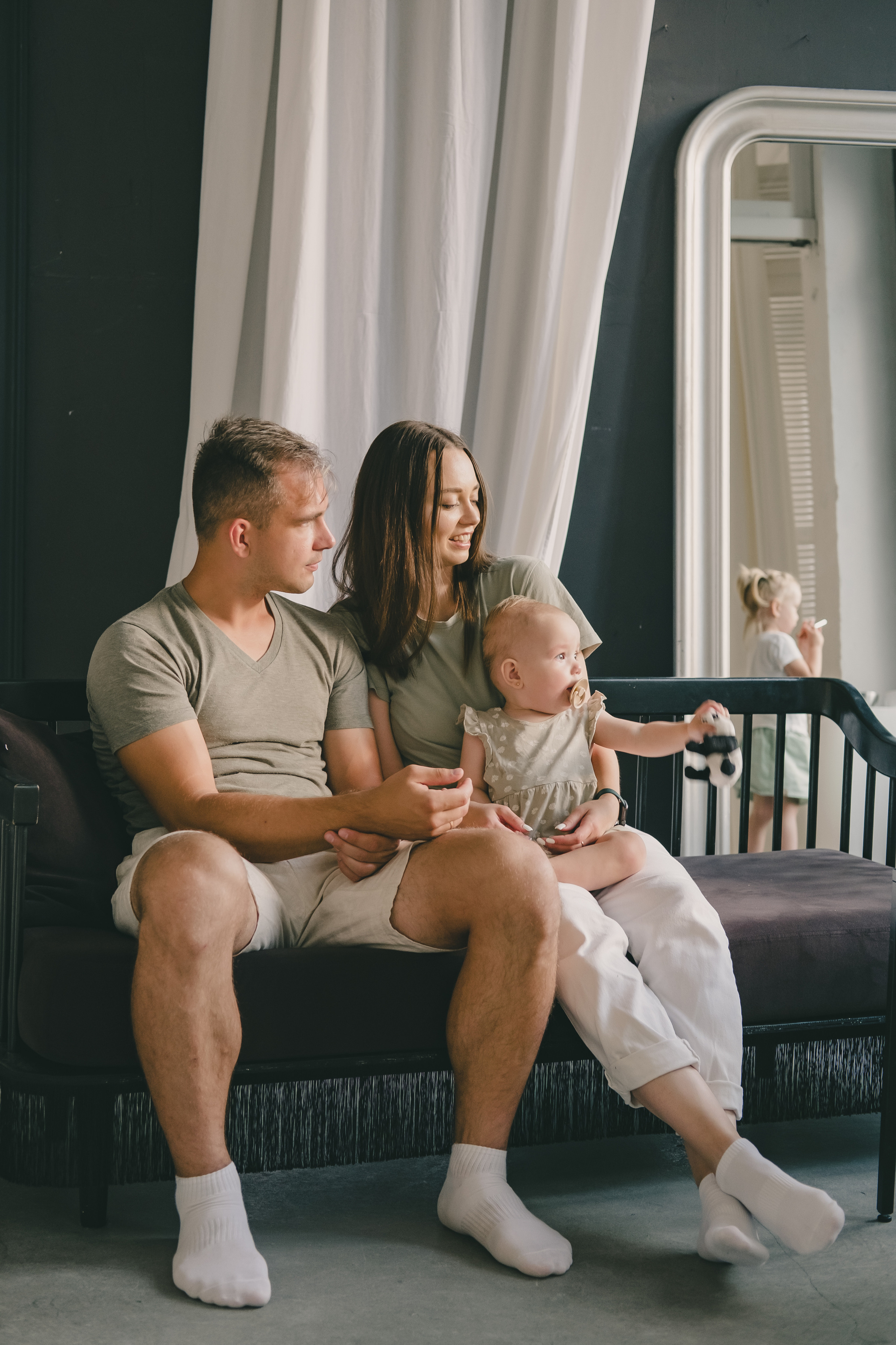 Семейная съемка в фотостудии. Свадебный и семейный фотограф Анастасия Зырянкина