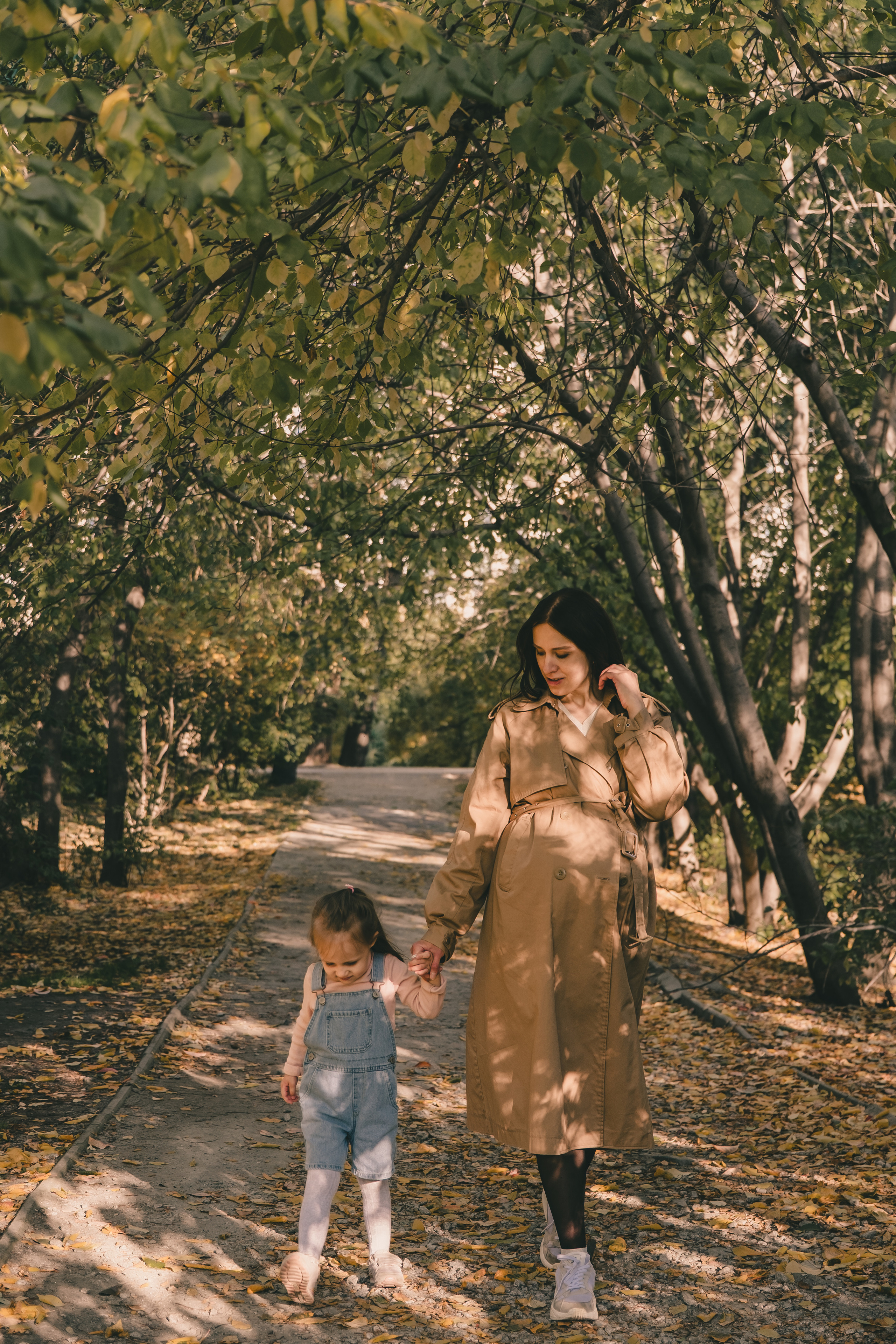 Мама и дочка. Осенняя прогулка. Свадебный и семейный фотограф Анастасия Зырянкина
