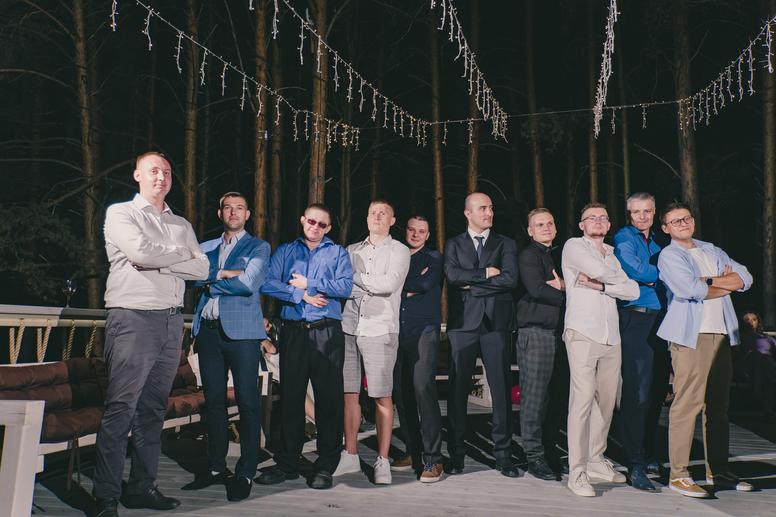 Свадебный банкет в «Лесной галактике». Свадебный и семейный фотограф Анастасия Зырянкина