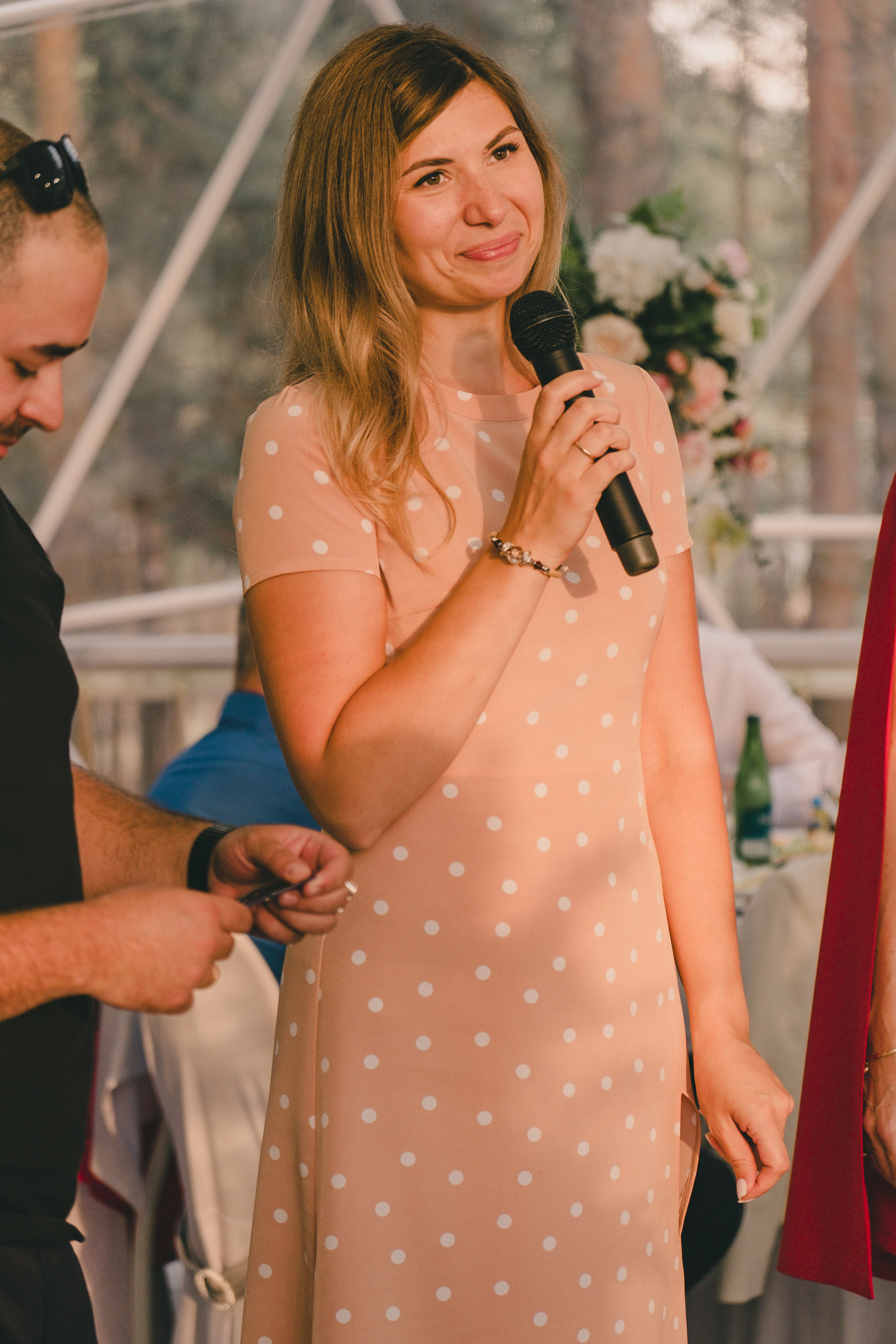 Свадебный банкет в «Лесной галактике». Свадебный и семейный фотограф Анастасия Зырянкина