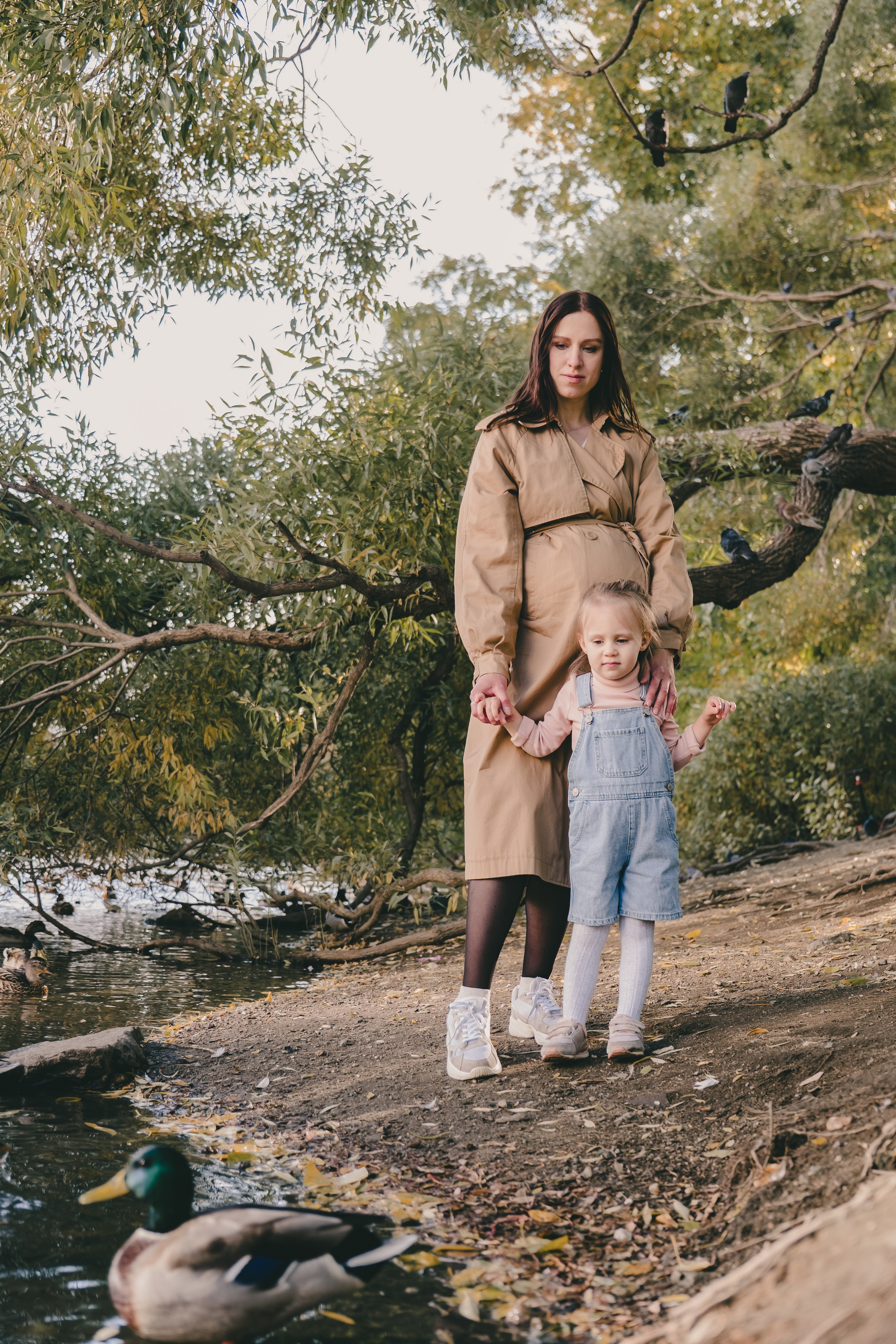 Мама и дочка. Осенняя прогулка. Свадебный и семейный фотограф Анастасия Зырянкина