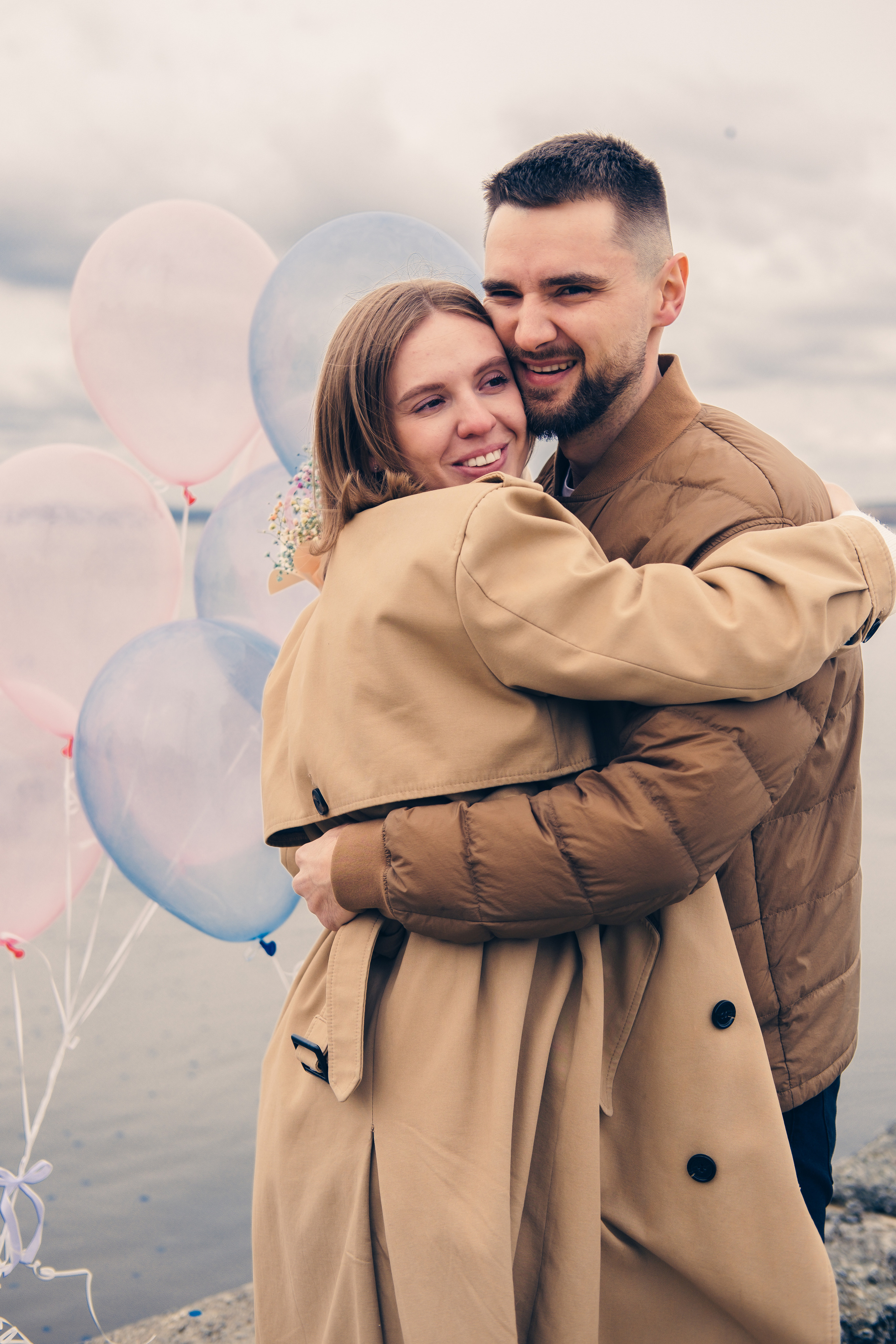 Гендер-пати на визовском пруду. Свадебный и семейный фотограф Анастасия Зырянкина