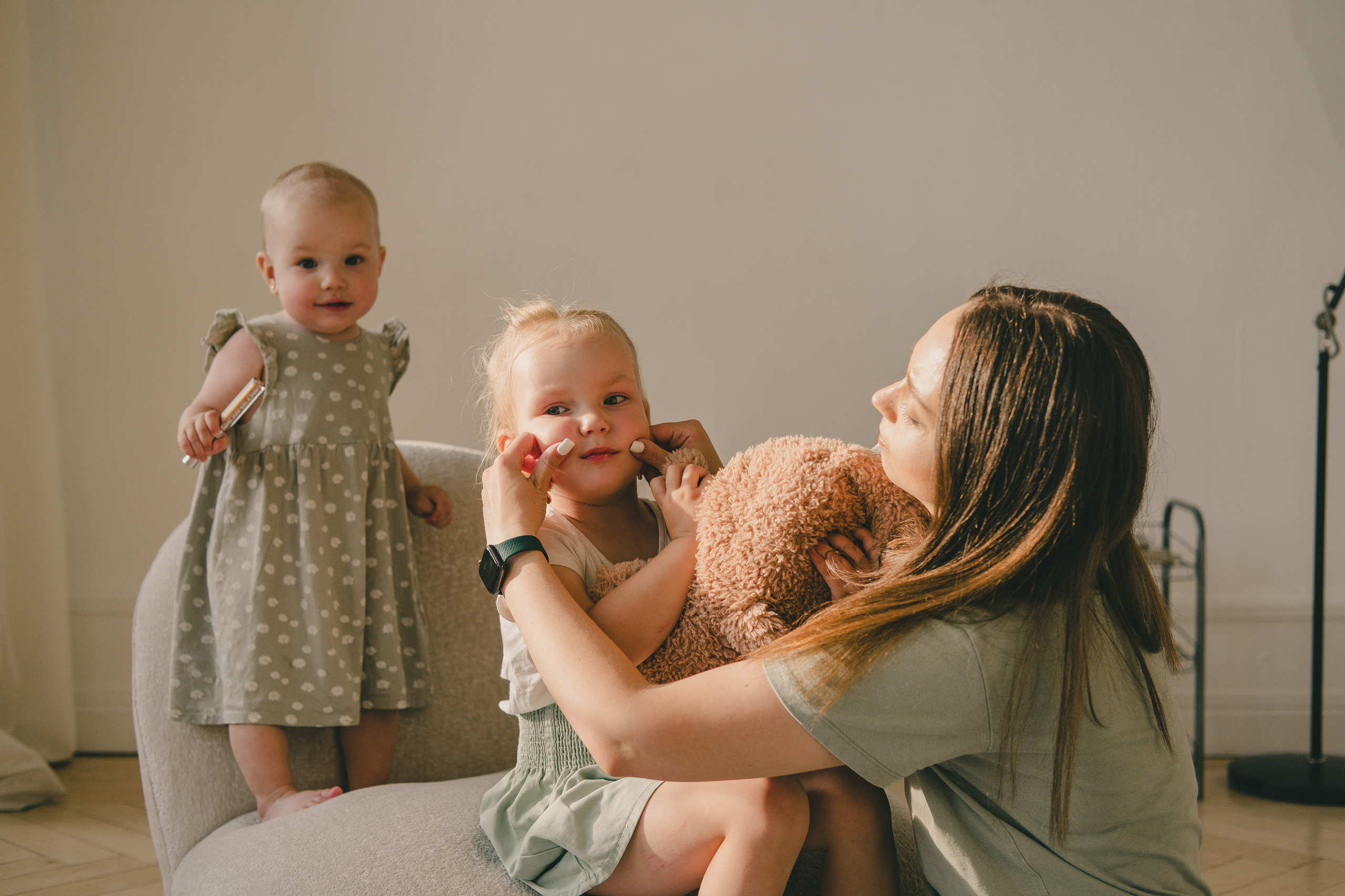 Семейная съемка в фотостудии. Свадебный и семейный фотограф Анастасия Зырянкина