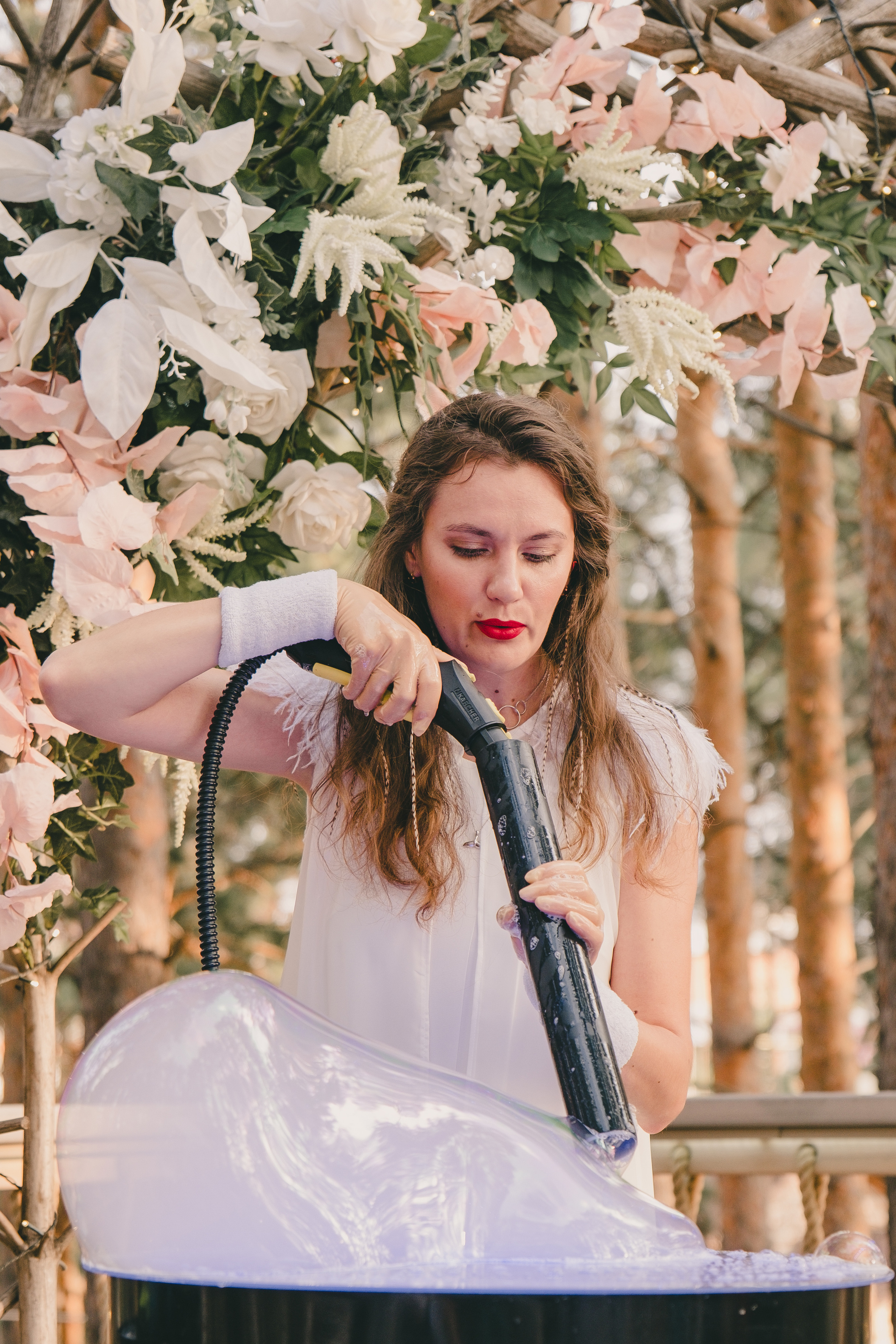 Свадебный банкет в «Лесной галактике». Свадебный и семейный фотограф Анастасия Зырянкина