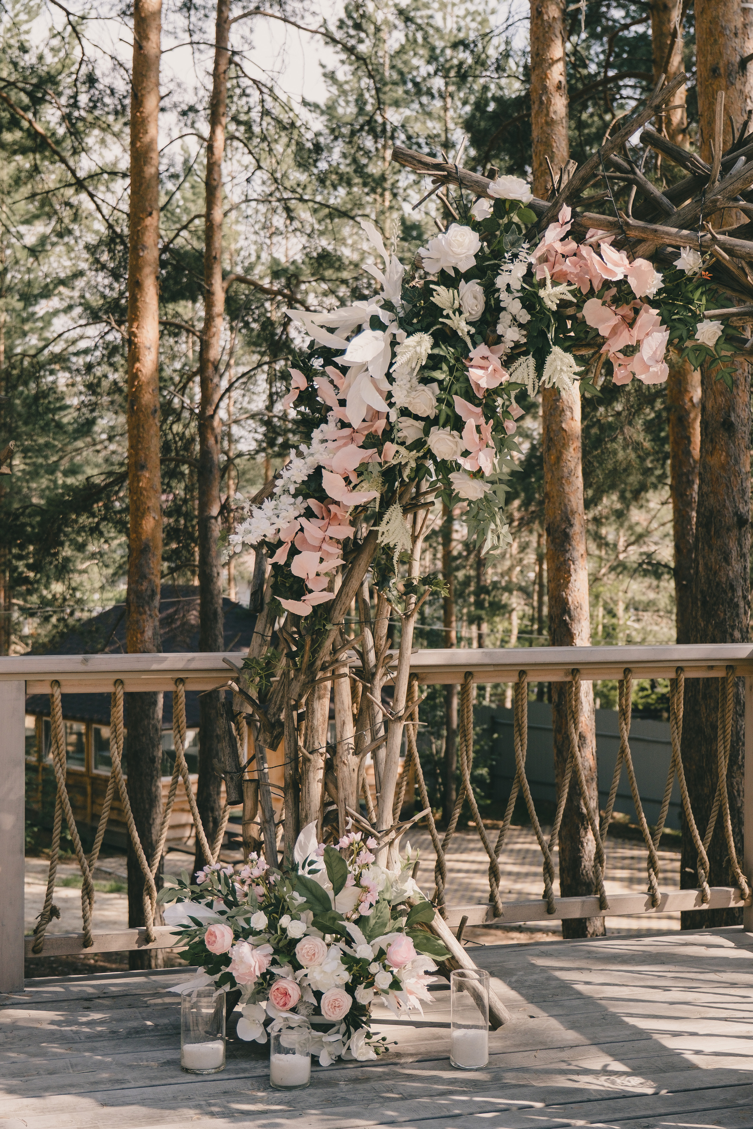 Свадебный банкет в «Лесной галактике». Свадебный и семейный фотограф Анастасия Зырянкина