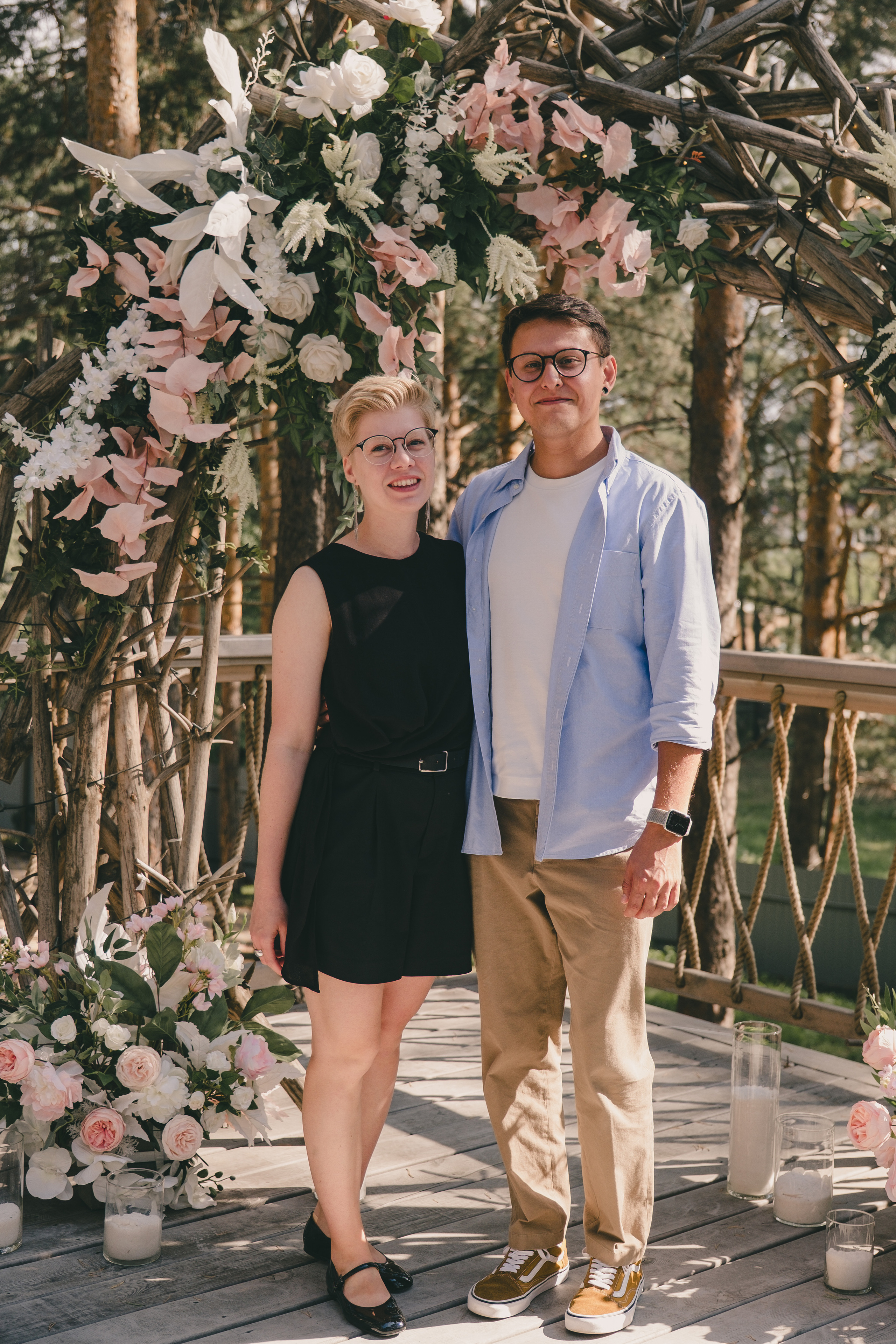 Свадебный банкет в «Лесной галактике». Свадебный и семейный фотограф Анастасия Зырянкина