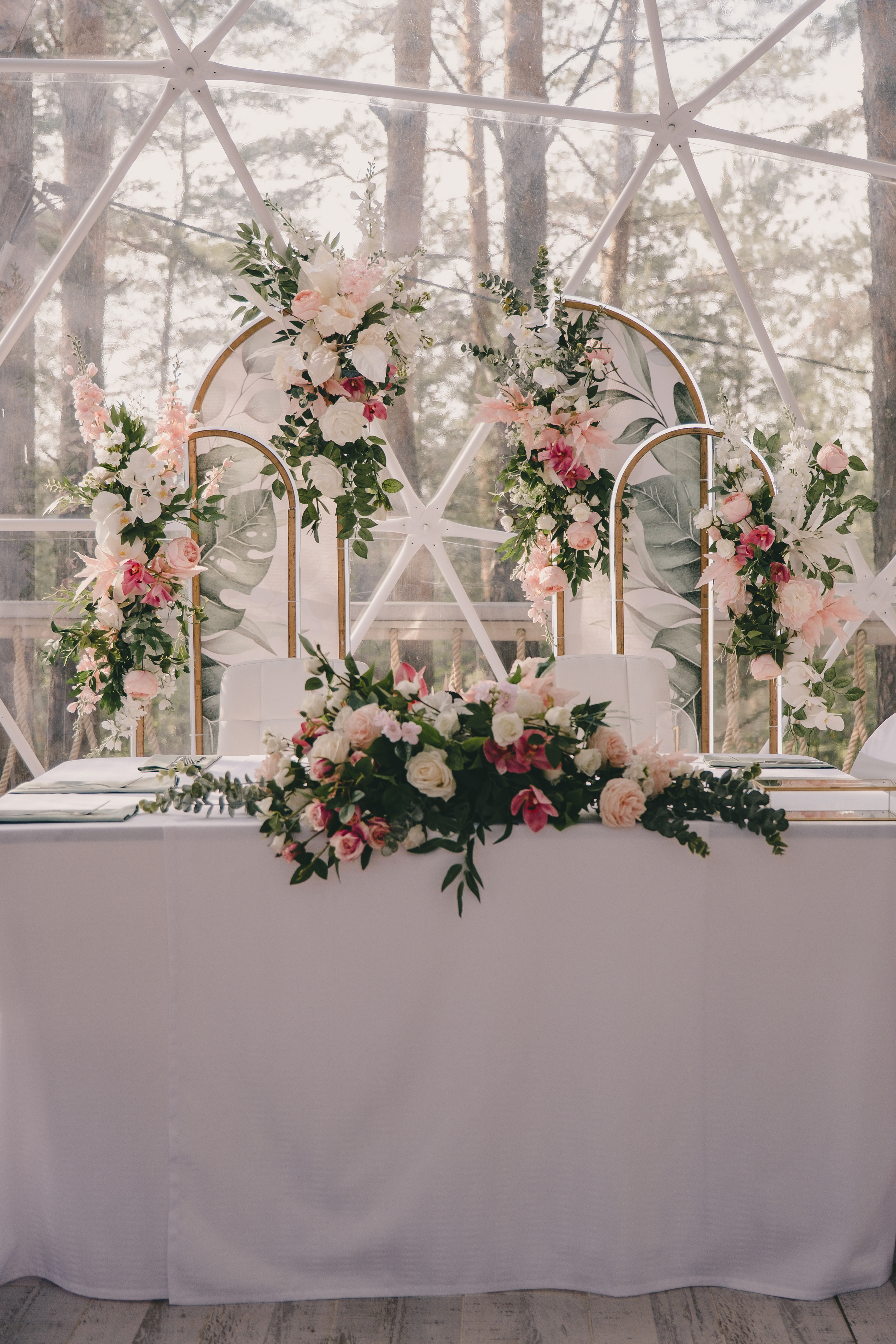 Свадебный банкет в «Лесной галактике». Свадебный и семейный фотограф Анастасия Зырянкина