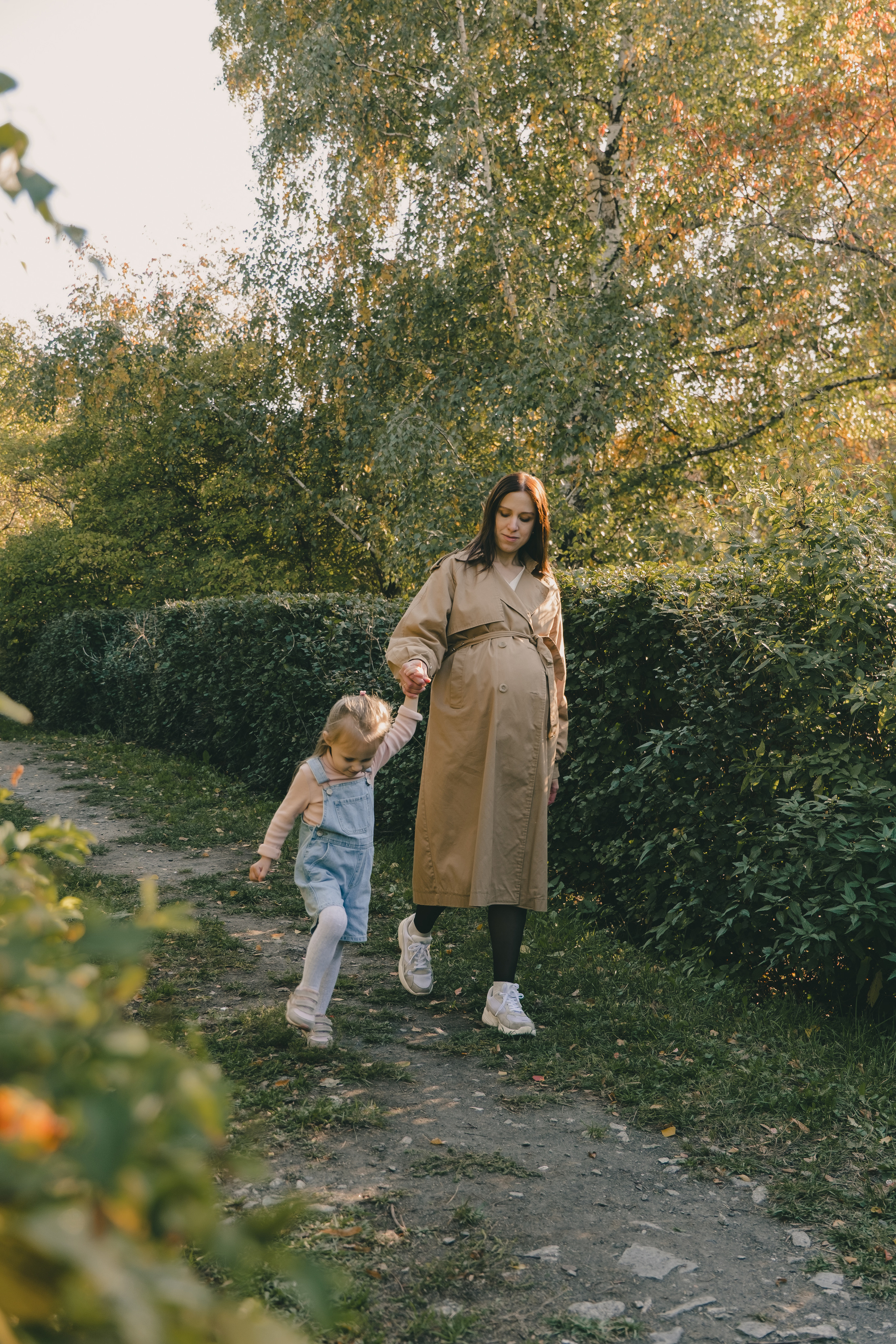 Мама и дочка. Осенняя прогулка. Свадебный и семейный фотограф Анастасия Зырянкина