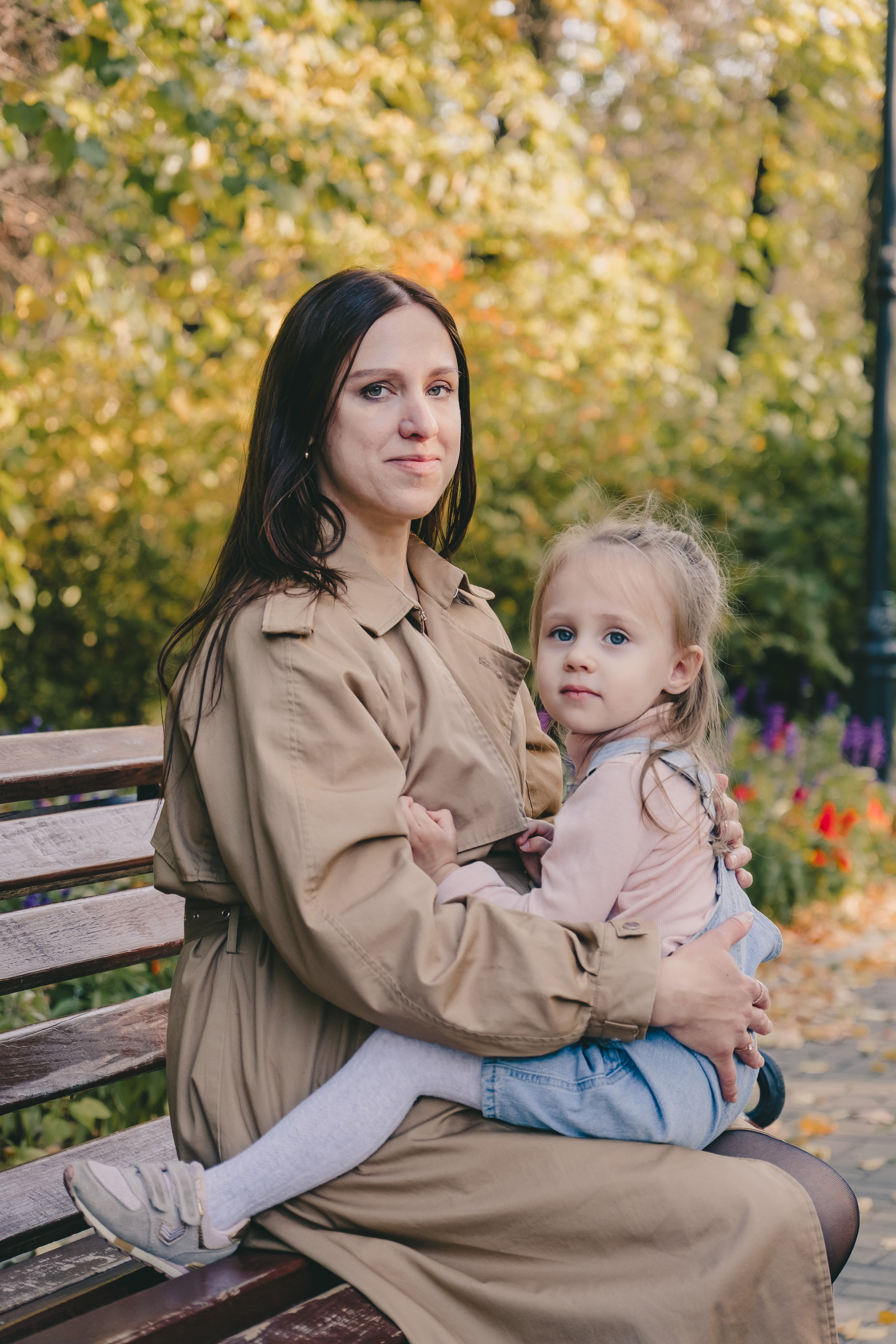 Мама и дочка. Осенняя прогулка. Свадебный и семейный фотограф Анастасия Зырянкина