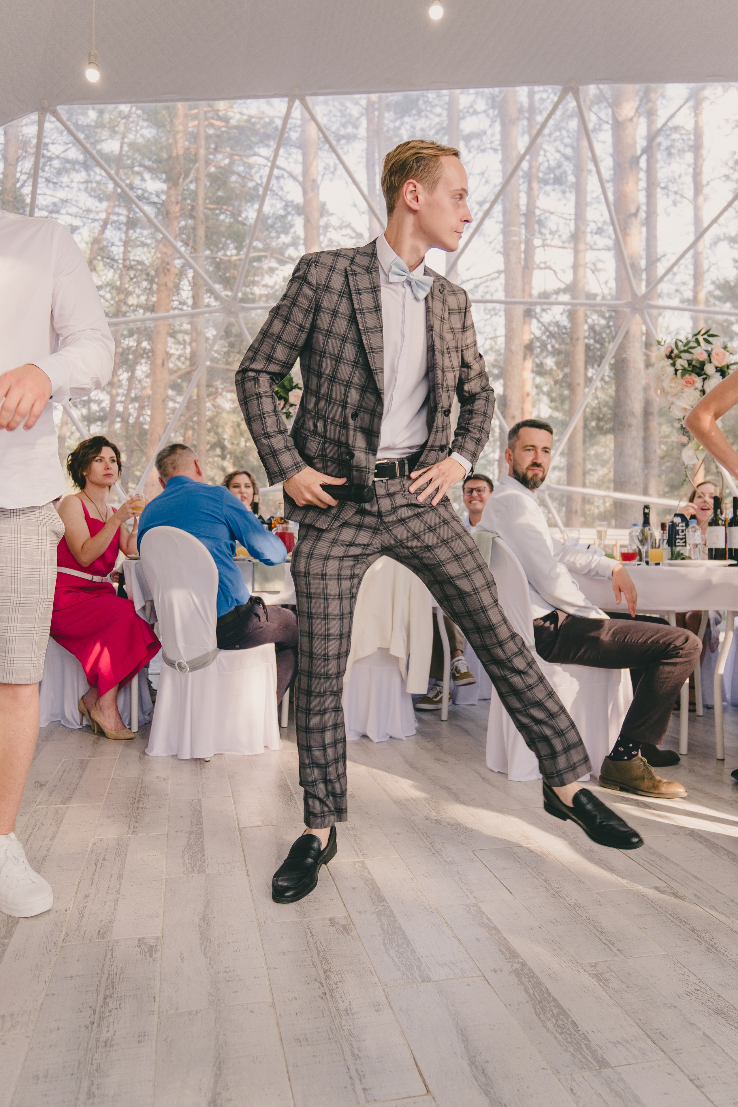 Свадебный банкет в «Лесной галактике». Свадебный и семейный фотограф Анастасия Зырянкина