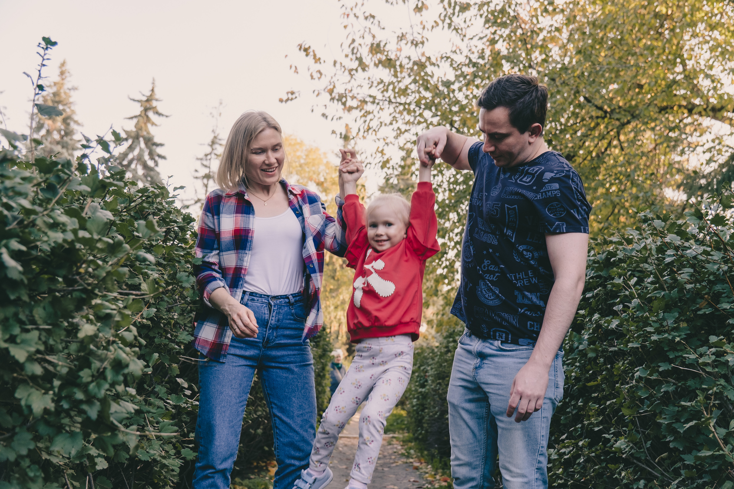 Семейная съемка в Дендропарке. Свадебный и семейный фотограф Анастасия Зырянкина