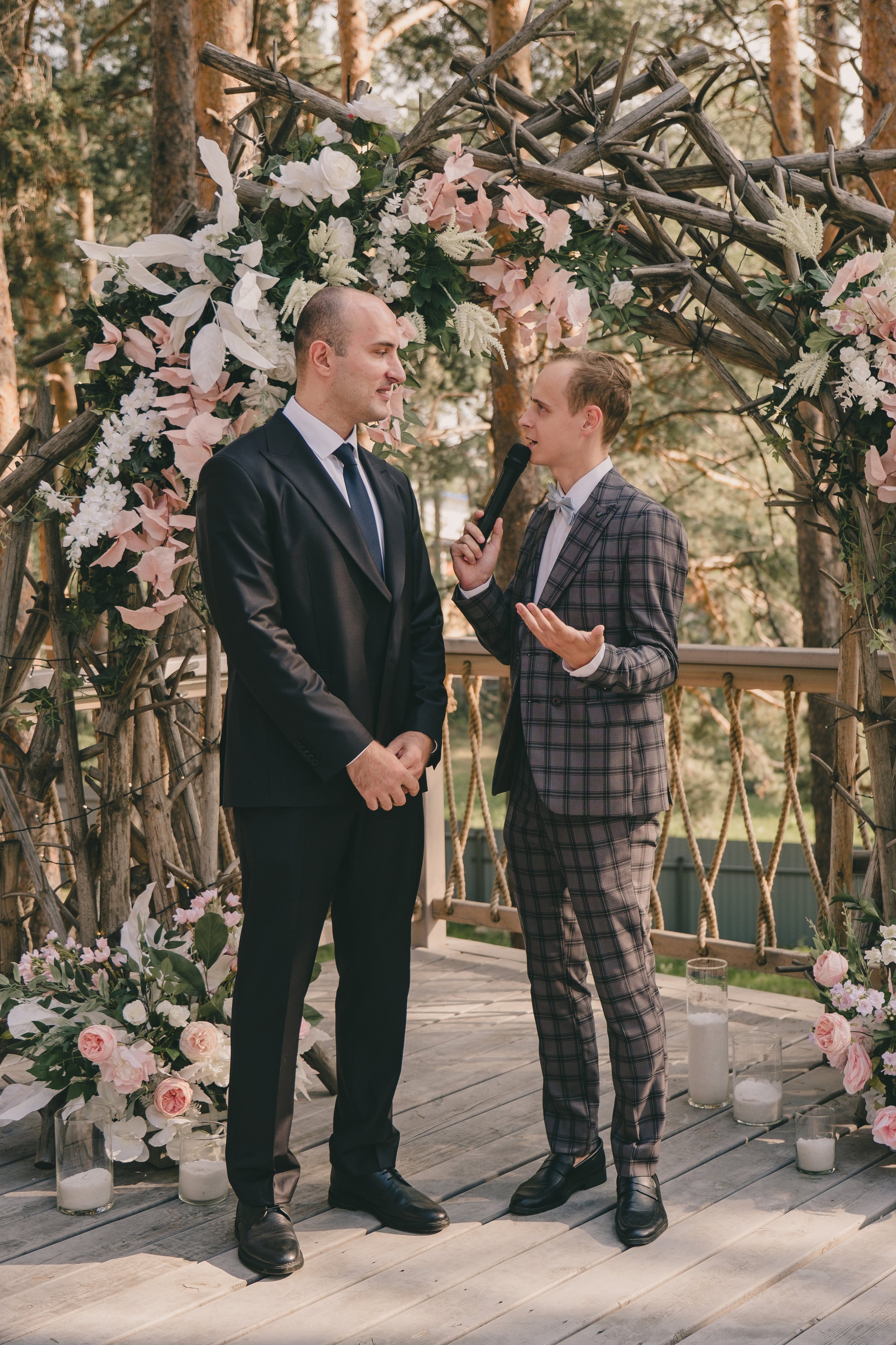 Свадебный банкет в «Лесной галактике». Свадебный и семейный фотограф Анастасия Зырянкина
