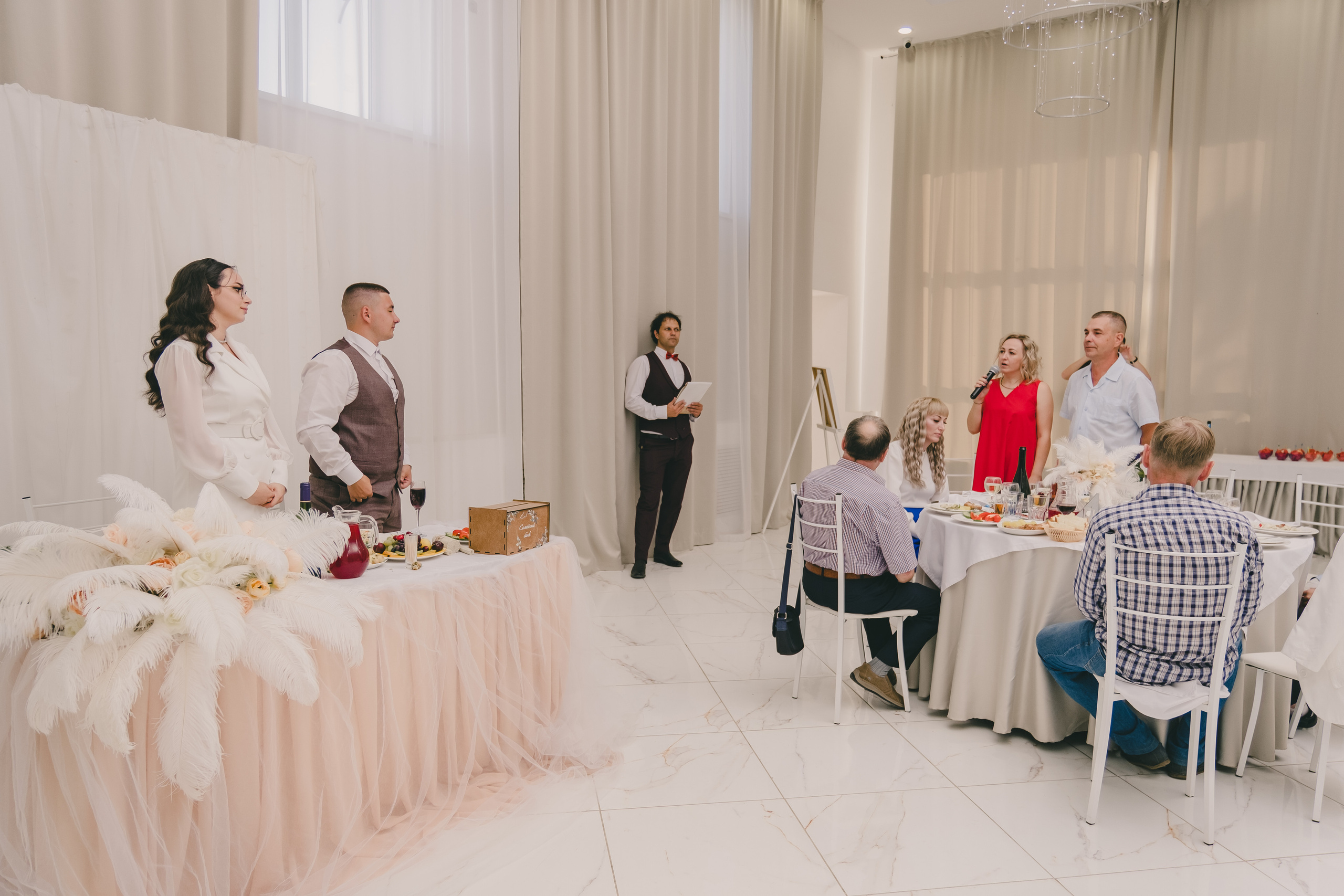 Свадебный банкет Светланы и Егора. Свадебный и семейный фотограф Анастасия Зырянкина