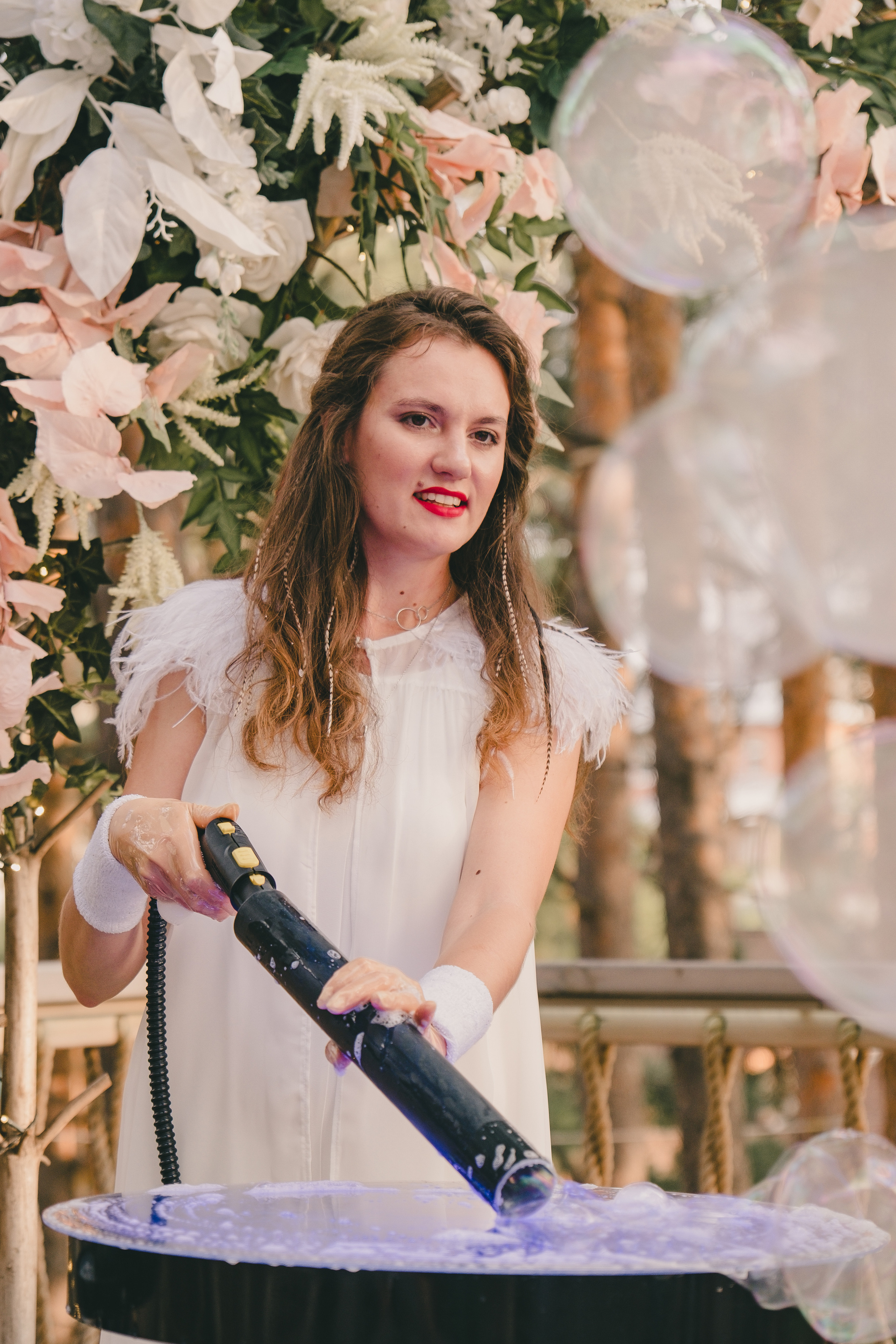 Свадебный банкет в «Лесной галактике». Свадебный и семейный фотограф Анастасия Зырянкина